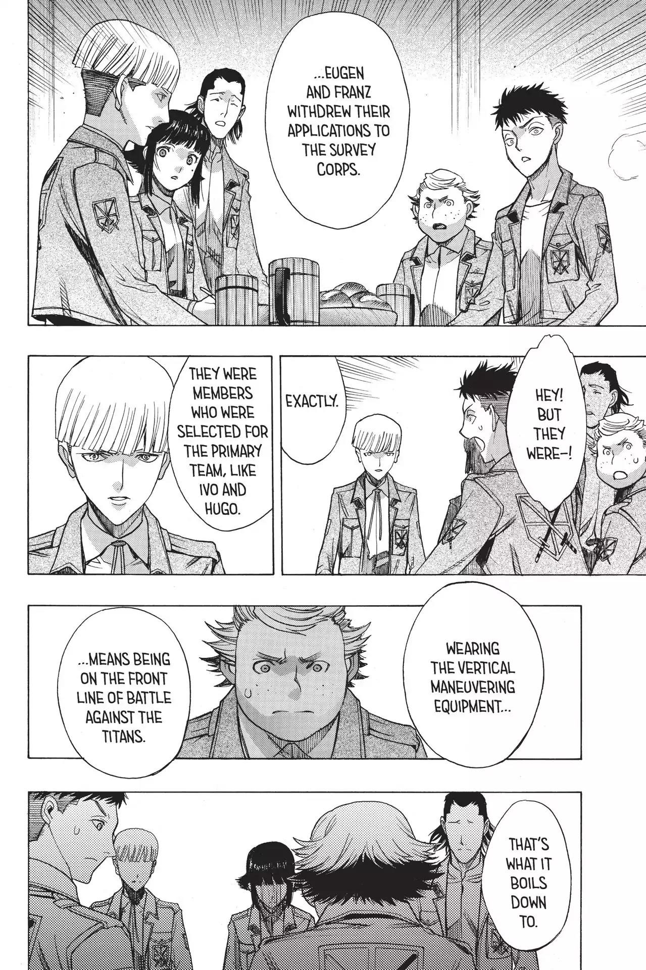 Shingeki no Kyojin - Before the Fall Chapter 50 page 29 - Chapter 50: Labyrinth of the Demon's Womb