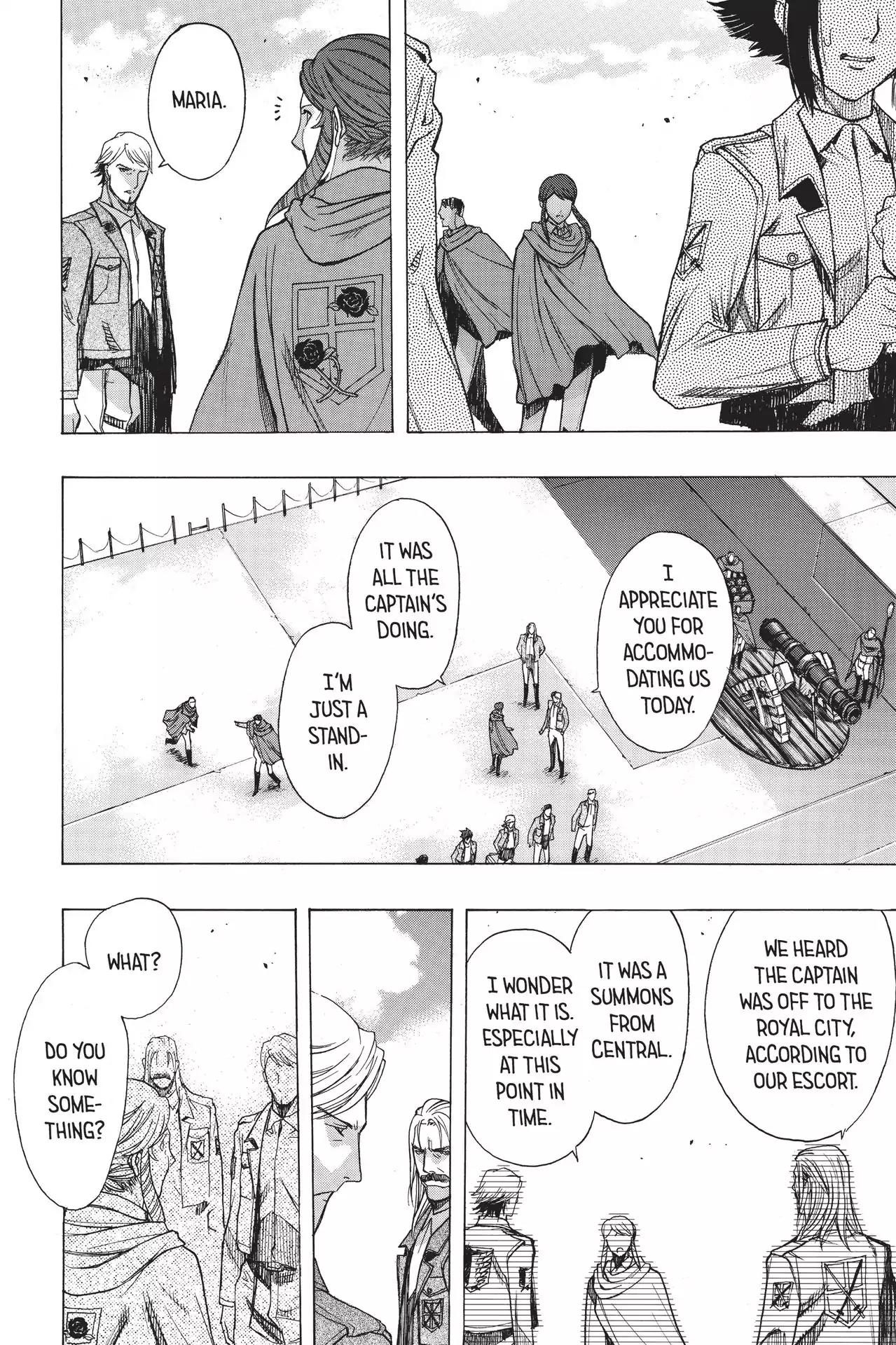 Shingeki no Kyojin - Before the Fall Chapter 50 page 3 - Chapter 50: Labyrinth of the Demon's Womb
