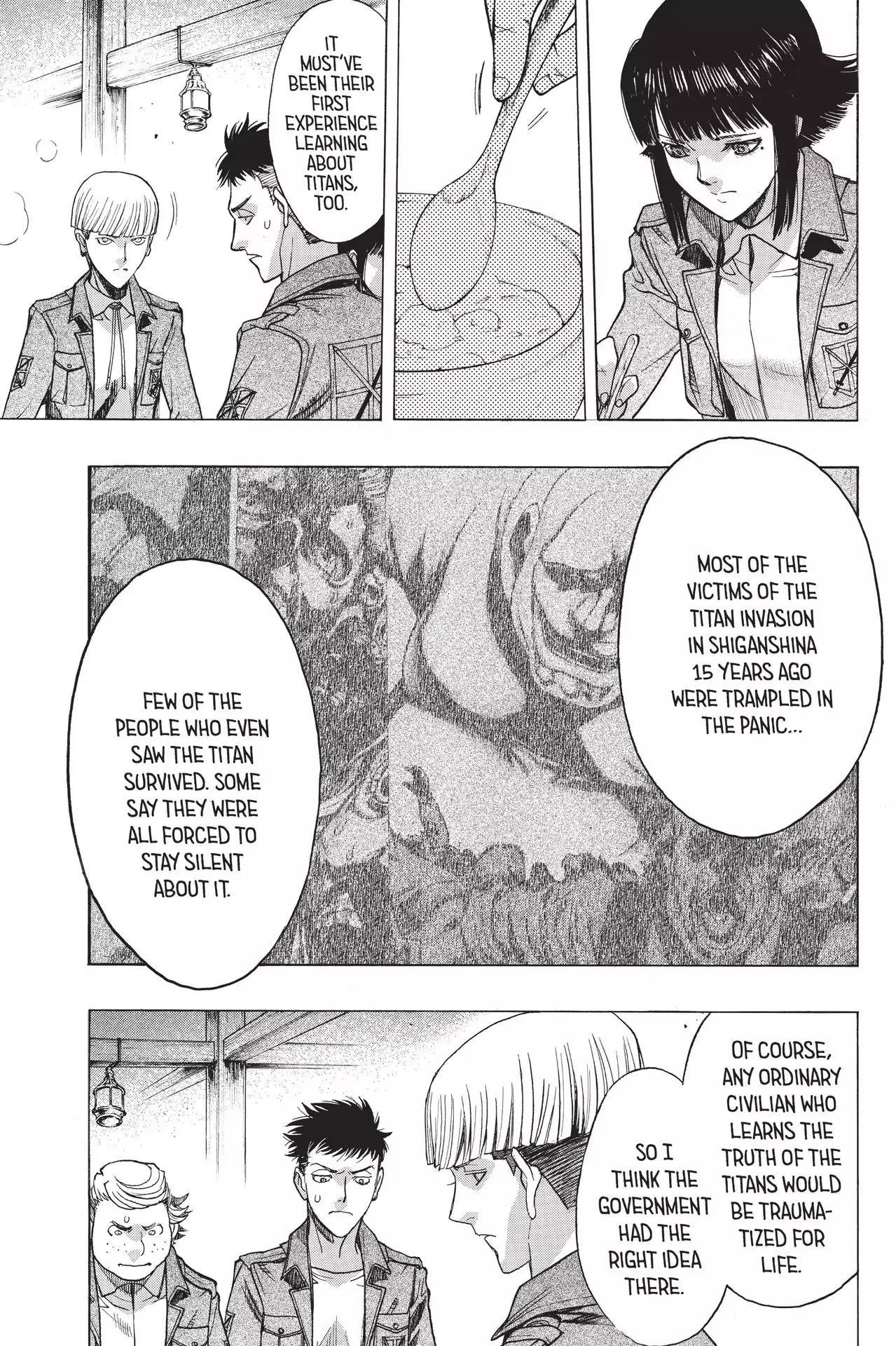 Shingeki no Kyojin - Before the Fall Chapter 50 page 30 - Chapter 50: Labyrinth of the Demon's Womb