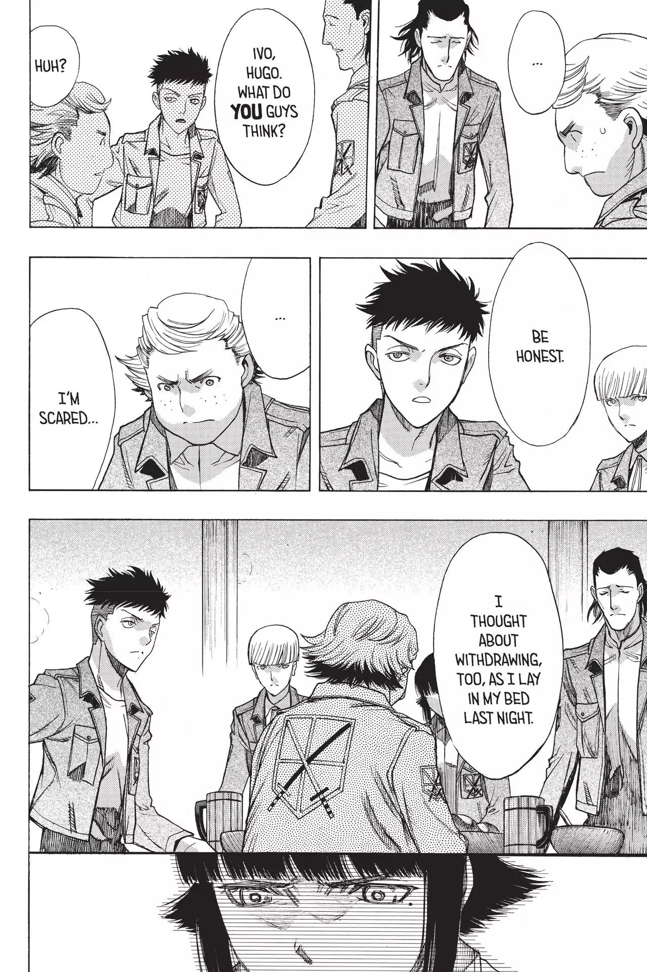 Shingeki no Kyojin - Before the Fall Chapter 50 page 31 - Chapter 50: Labyrinth of the Demon's Womb