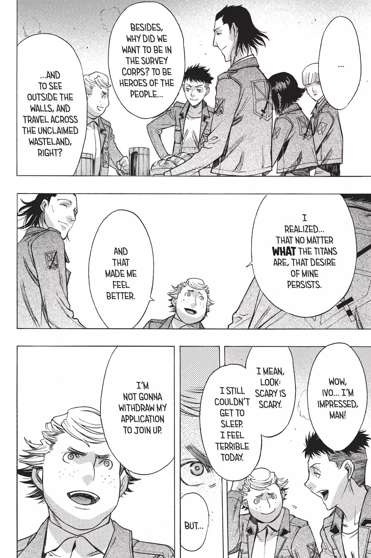 Shingeki no Kyojin - Before the Fall Chapter 50 page 33 - Chapter 50: Labyrinth of the Demon's Womb