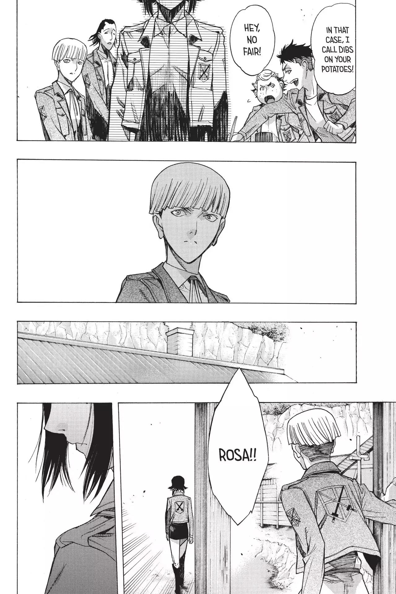 Shingeki no Kyojin - Before the Fall Chapter 50 page 35 - Chapter 50: Labyrinth of the Demon's Womb