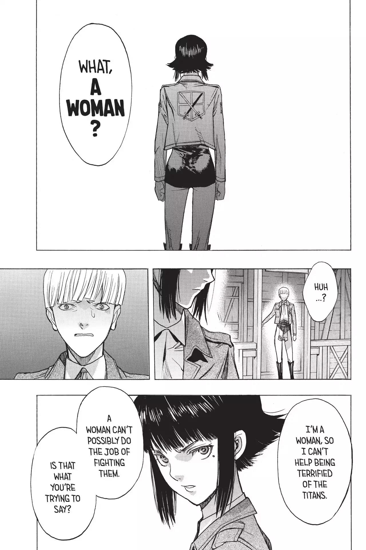 Shingeki no Kyojin - Before the Fall Chapter 50 page 38 - Chapter 50: Labyrinth of the Demon's Womb