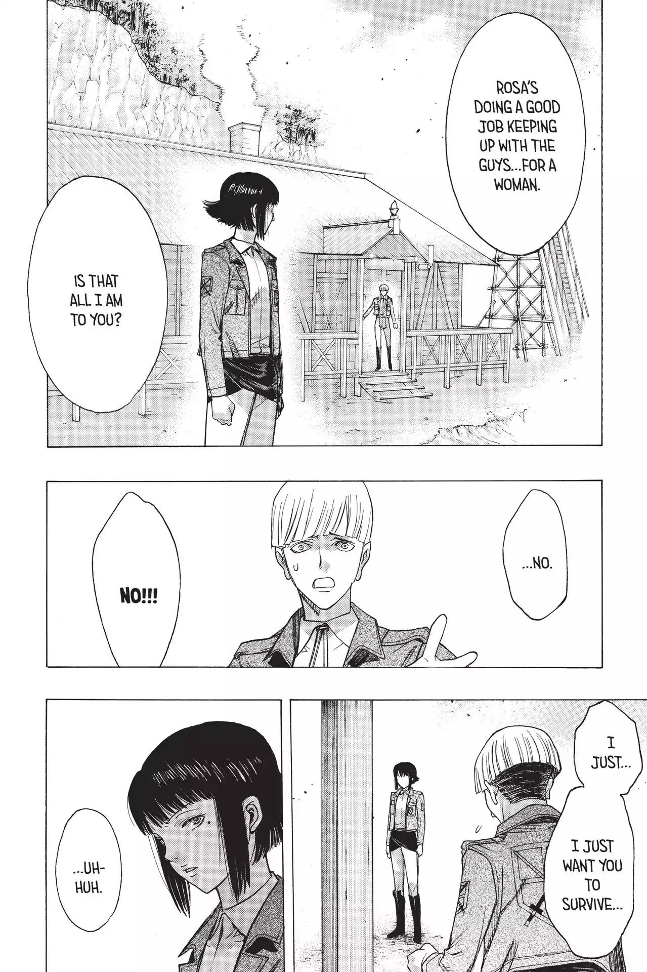 Shingeki no Kyojin - Before the Fall Chapter 50 page 39 - Chapter 50: Labyrinth of the Demon's Womb