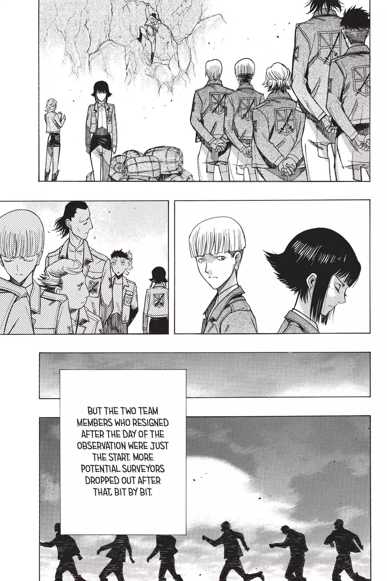 Shingeki no Kyojin - Before the Fall Chapter 50 page 42 - Chapter 50: Labyrinth of the Demon's Womb