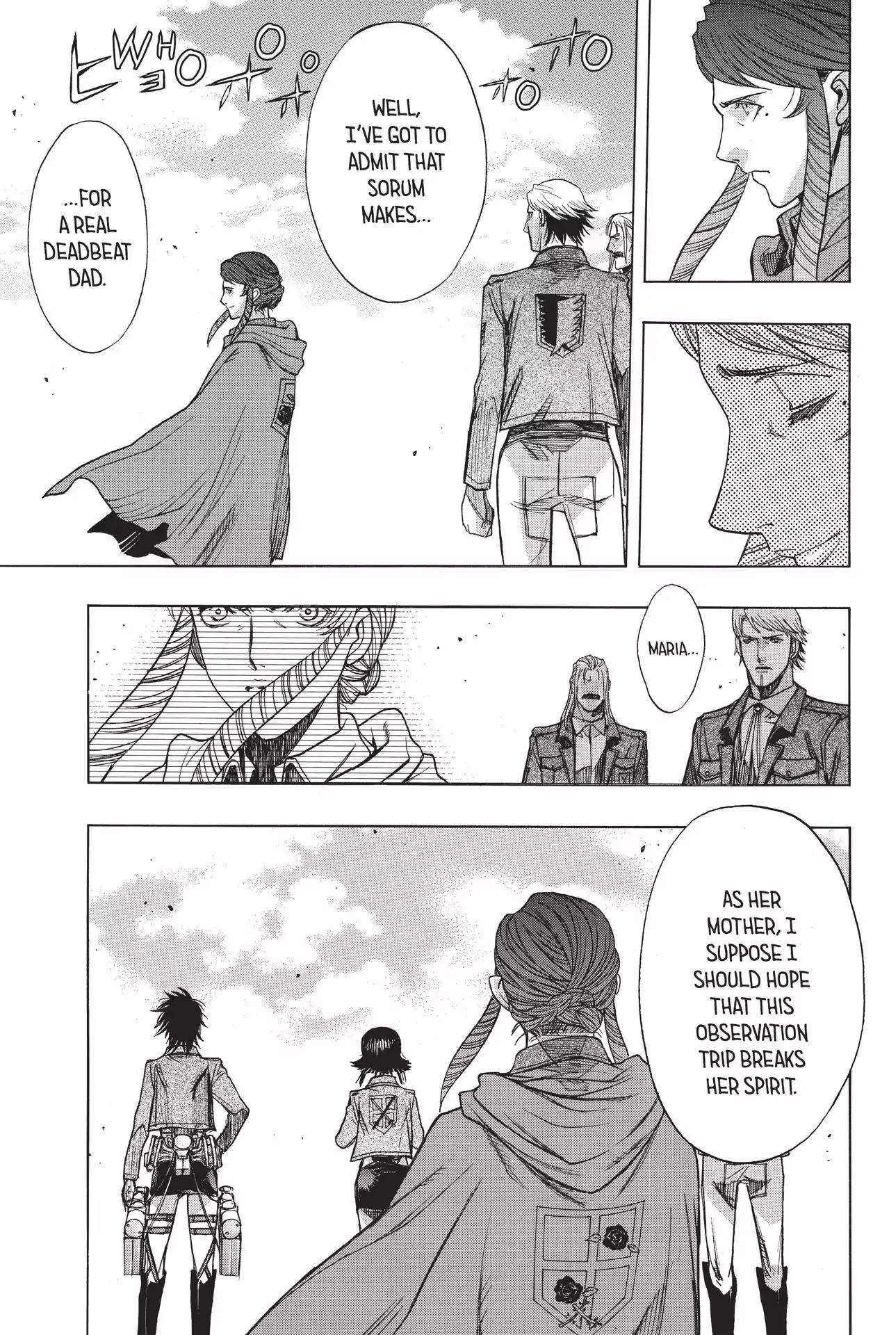Shingeki no Kyojin - Before the Fall Chapter 50 page 6 - Chapter 50: Labyrinth of the Demon's Womb