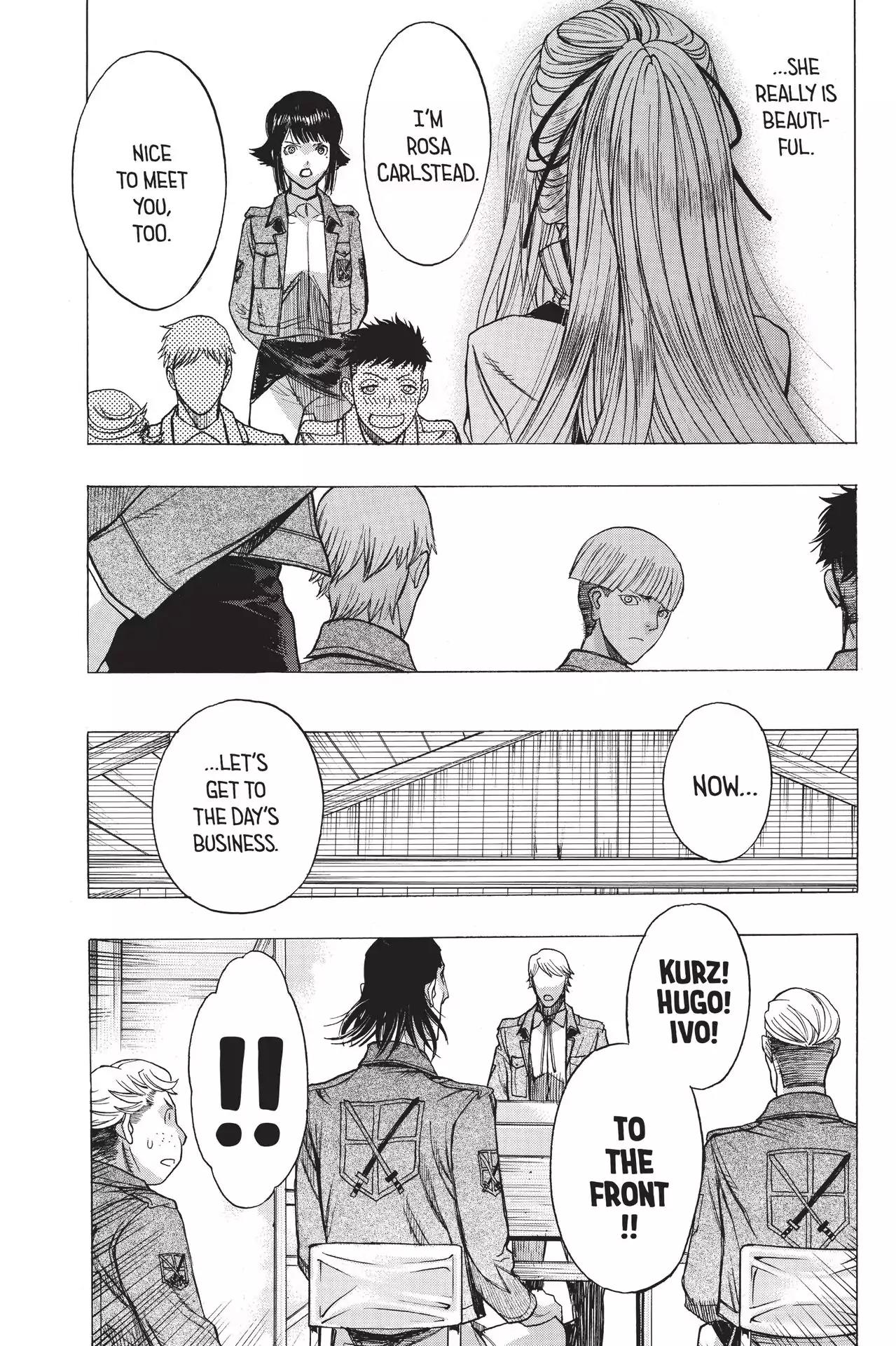 Shingeki no Kyojin - Before the Fall Chapter 51 page 10 - Chapter 51: Vast Silhouette's Fetters