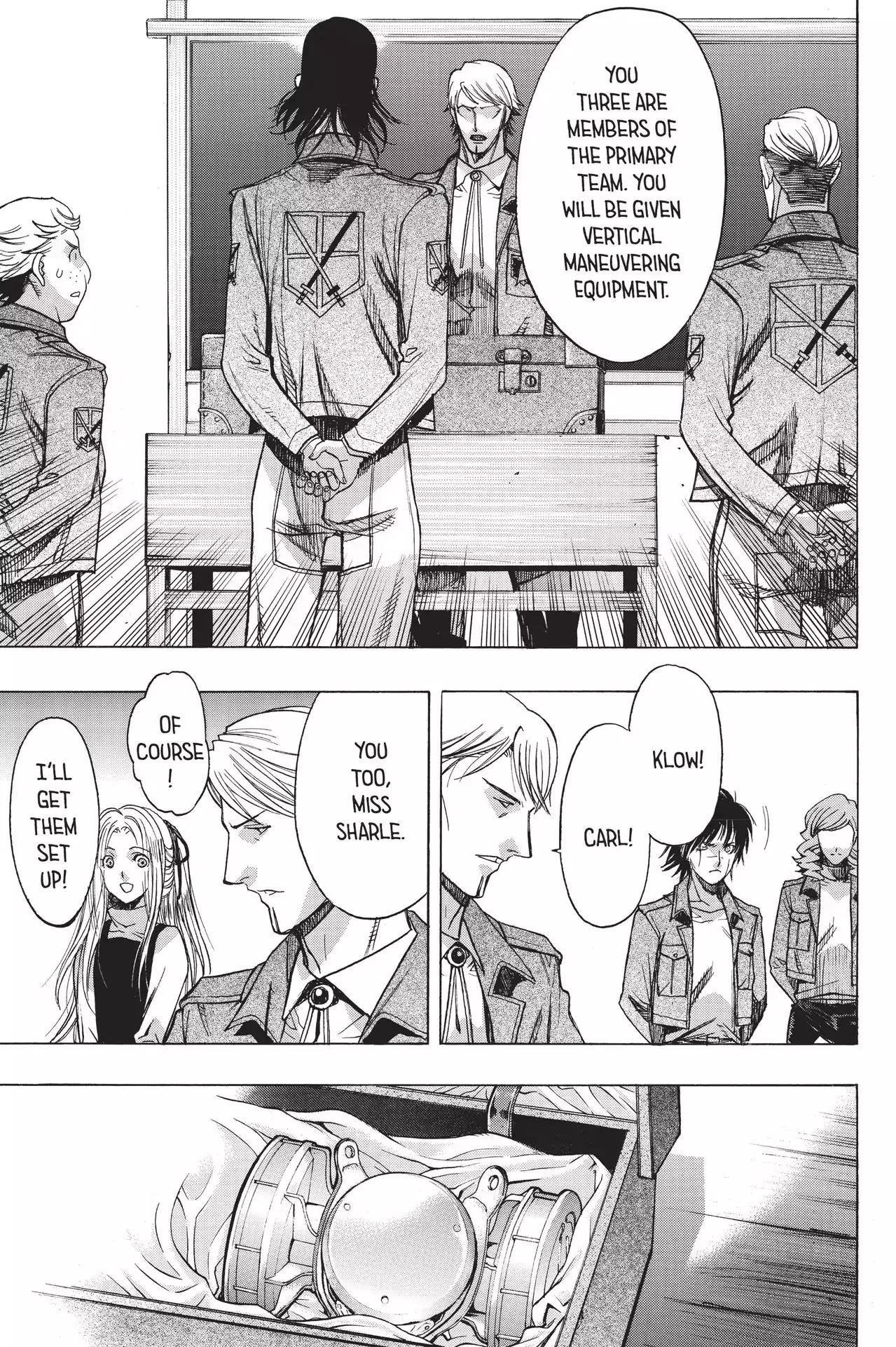 Shingeki no Kyojin - Before the Fall Chapter 51 page 12 - Chapter 51: Vast Silhouette's Fetters