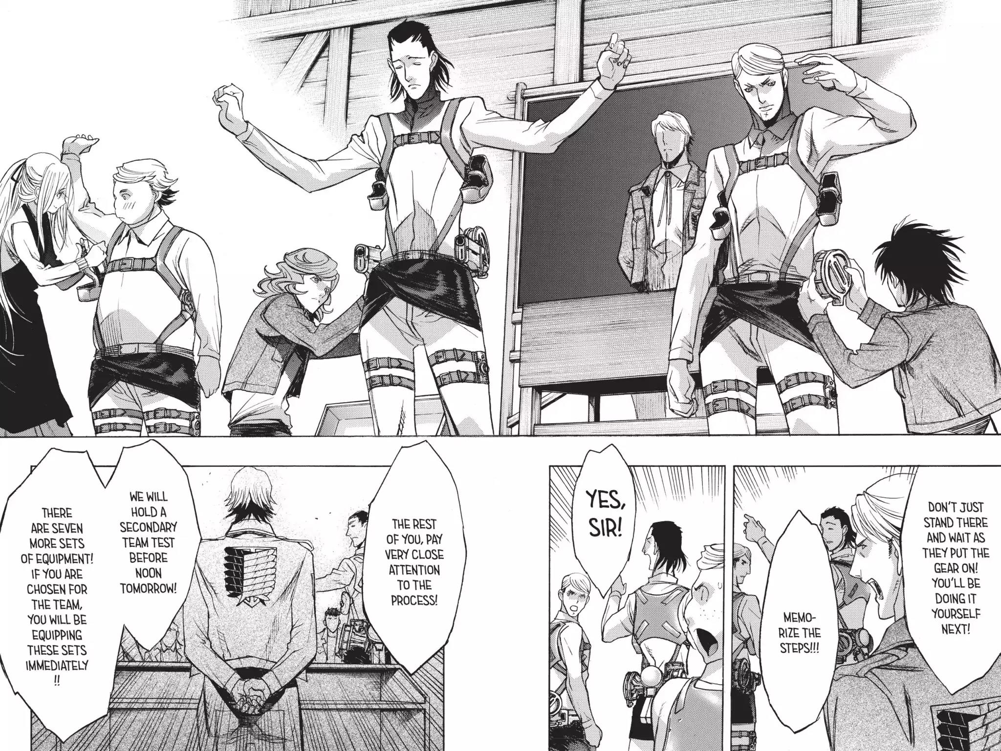 Shingeki no Kyojin - Before the Fall Chapter 51 page 13 - Chapter 51: Vast Silhouette's Fetters