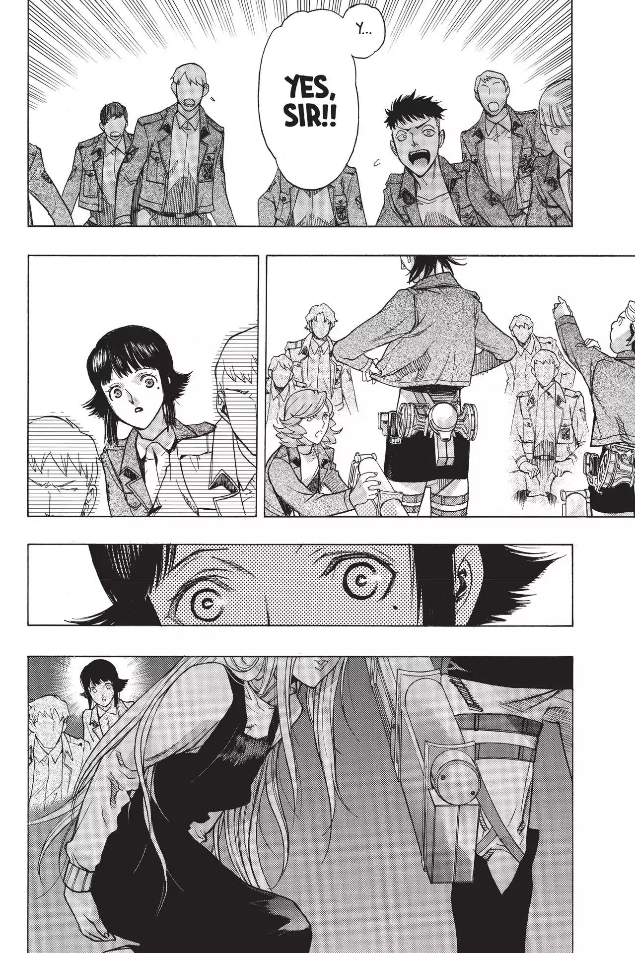 Shingeki no Kyojin - Before the Fall Chapter 51 page 14 - Chapter 51: Vast Silhouette's Fetters