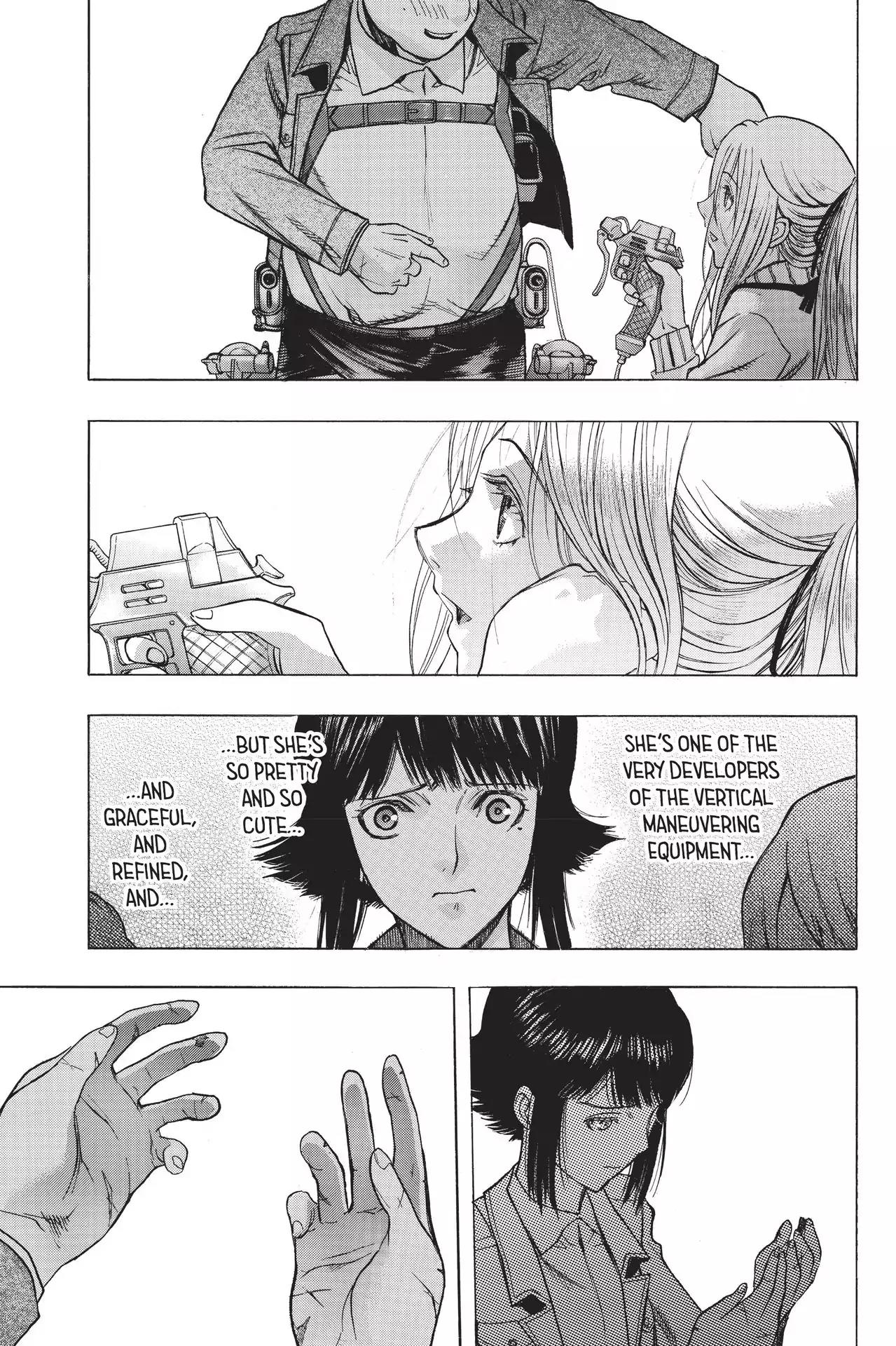 Shingeki no Kyojin - Before the Fall Chapter 51 page 15 - Chapter 51: Vast Silhouette's Fetters