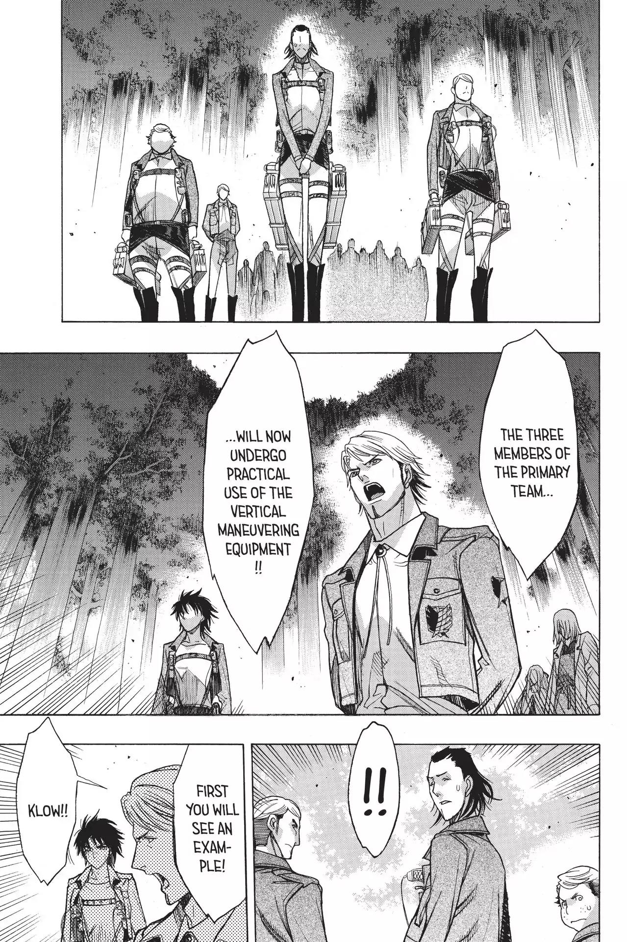 Shingeki no Kyojin - Before the Fall Chapter 51 page 17 - Chapter 51: Vast Silhouette's Fetters