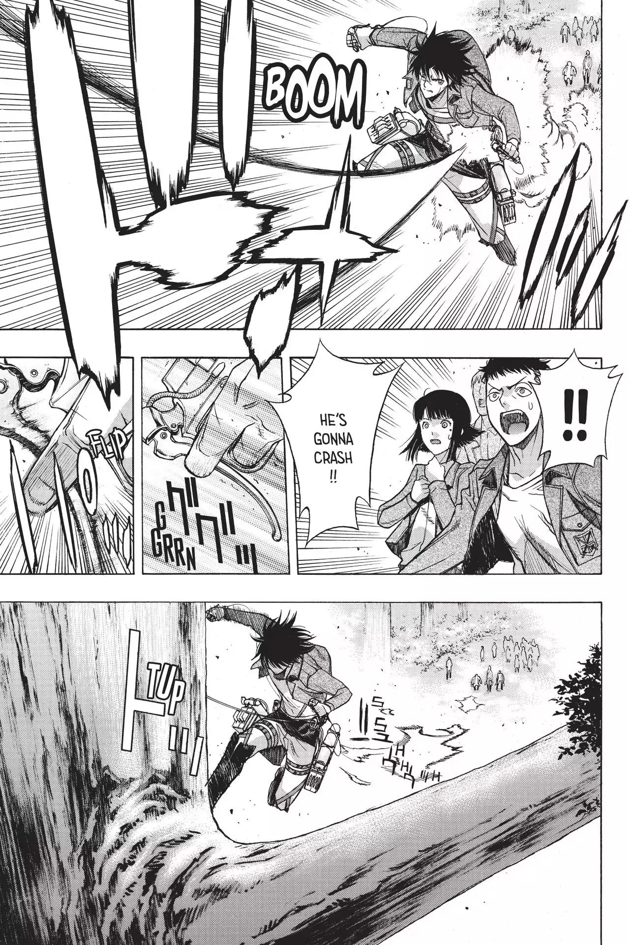 Shingeki no Kyojin - Before the Fall Chapter 51 page 21 - Chapter 51: Vast Silhouette's Fetters