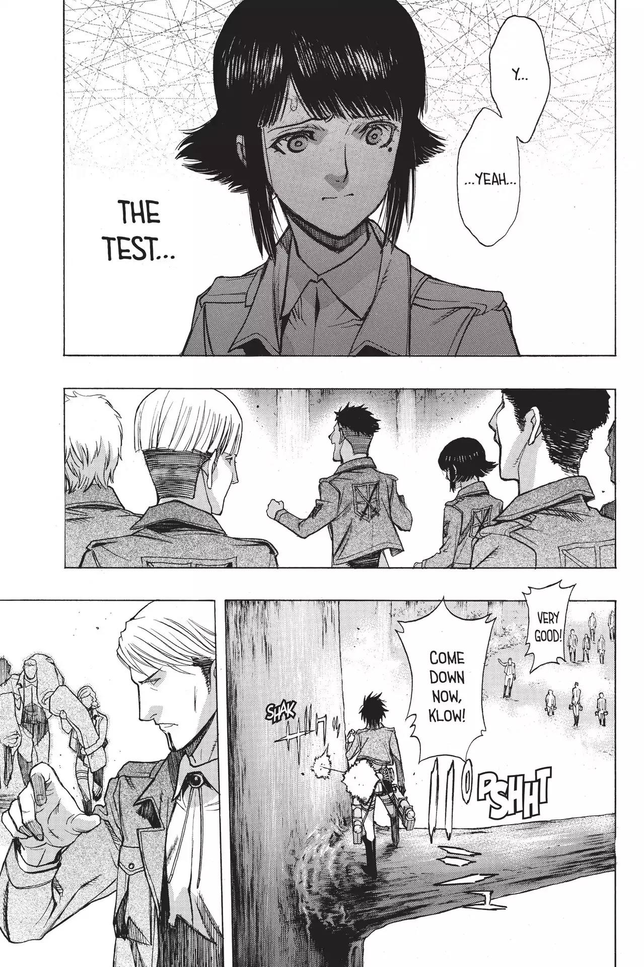 Shingeki no Kyojin - Before the Fall Chapter 51 page 25 - Chapter 51: Vast Silhouette's Fetters