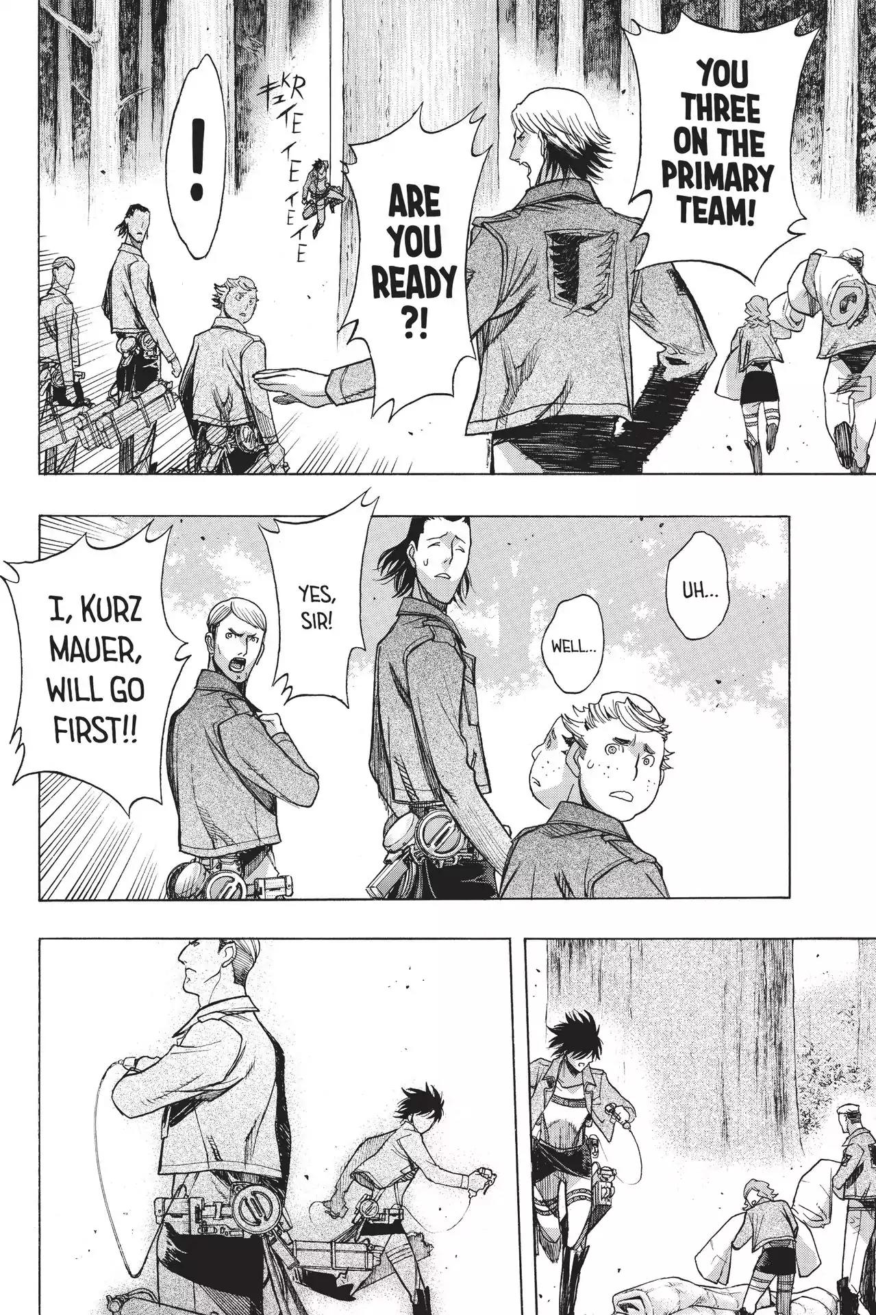 Shingeki no Kyojin - Before the Fall Chapter 51 page 26 - Chapter 51: Vast Silhouette's Fetters