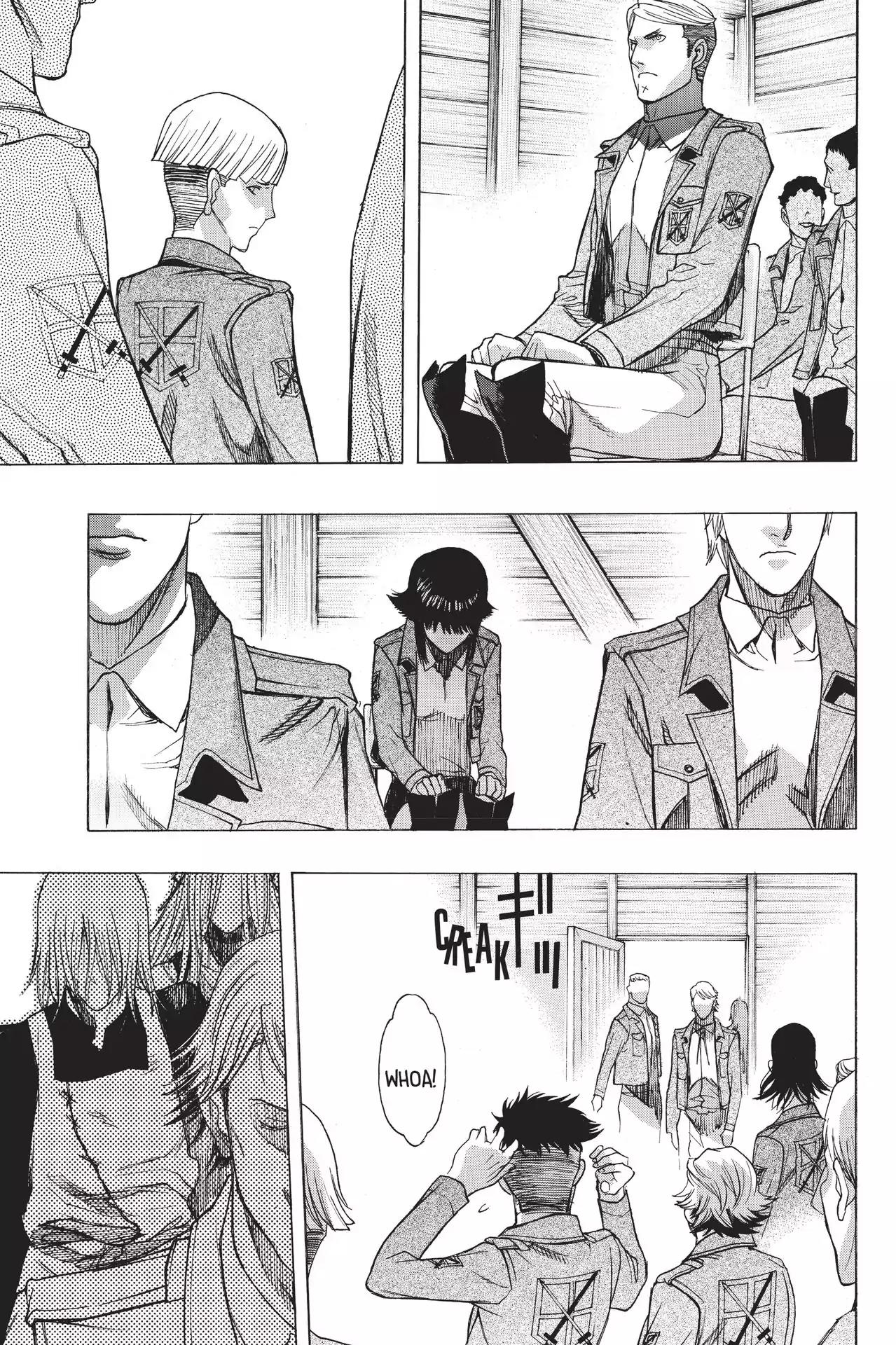 Shingeki no Kyojin - Before the Fall Chapter 51 page 3 - Chapter 51: Vast Silhouette's Fetters