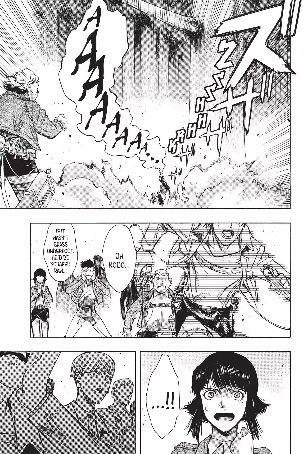 Shingeki no Kyojin - Before the Fall Chapter 51 page 33 - Chapter 51: Vast Silhouette's Fetters