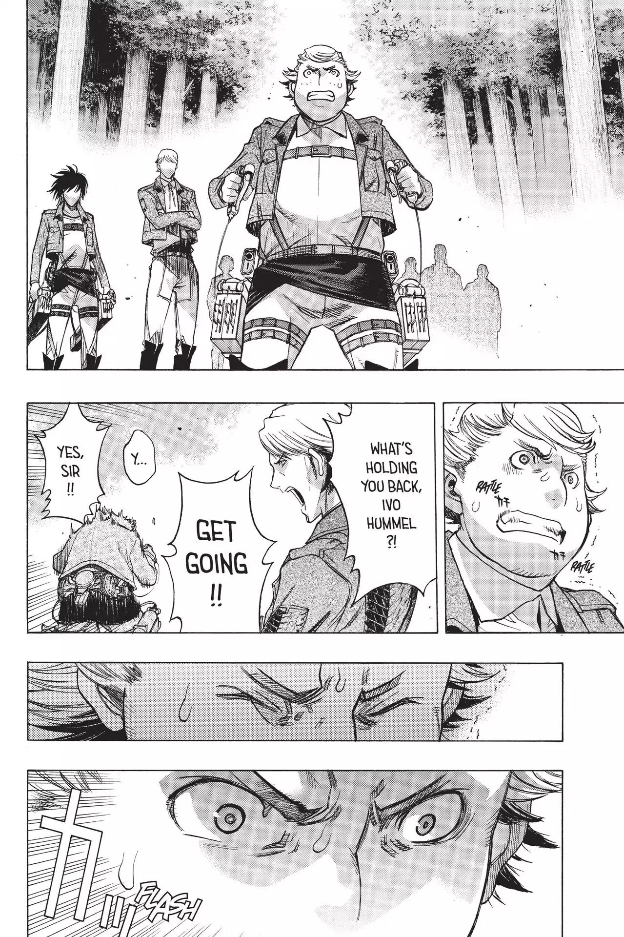 Shingeki no Kyojin - Before the Fall Chapter 51 page 34 - Chapter 51: Vast Silhouette's Fetters