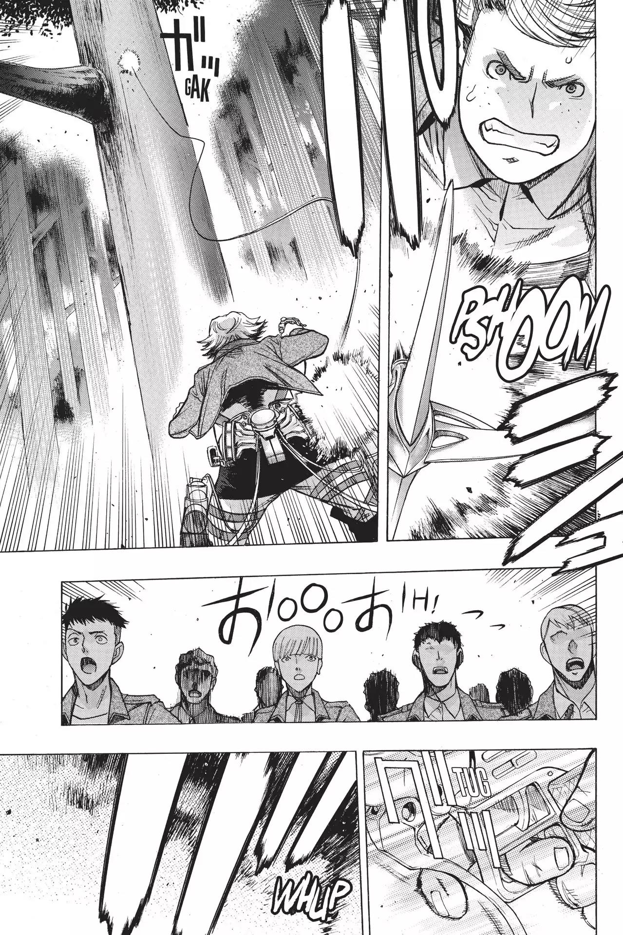 Shingeki no Kyojin - Before the Fall Chapter 51 page 35 - Chapter 51: Vast Silhouette's Fetters