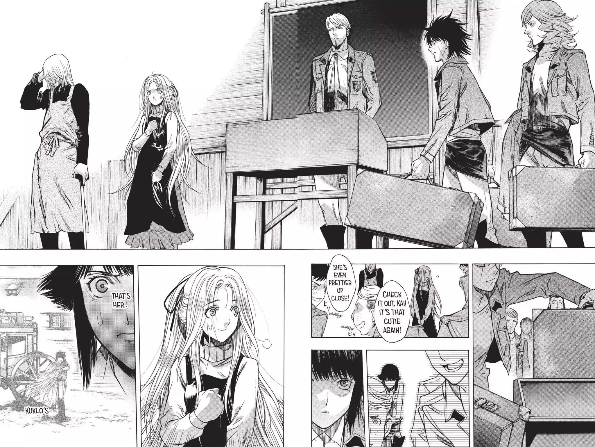 Shingeki no Kyojin - Before the Fall Chapter 51 page 4 - Chapter 51: Vast Silhouette's Fetters