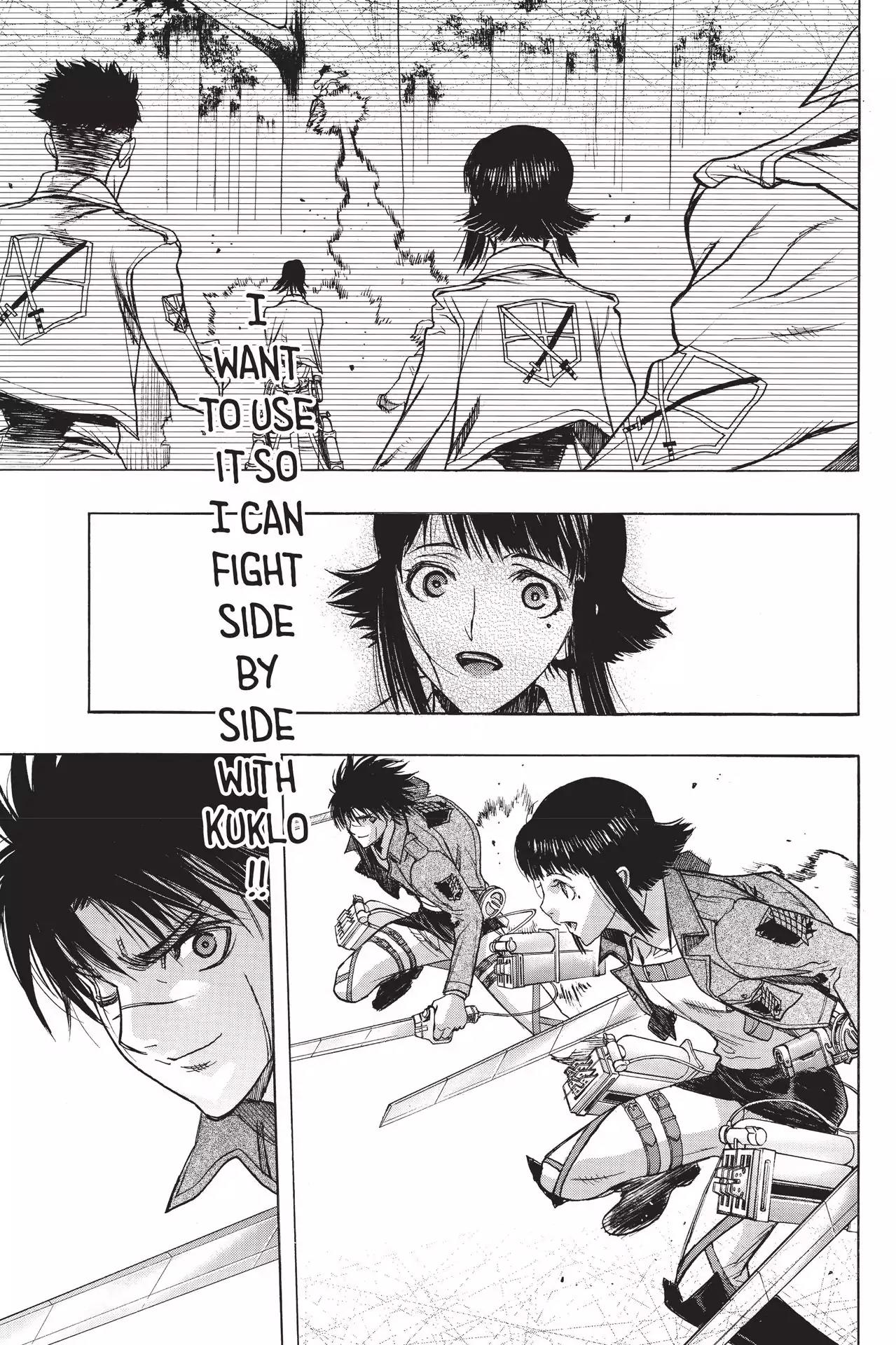 Shingeki no Kyojin - Before the Fall Chapter 51 page 45 - Chapter 51: Vast Silhouette's Fetters