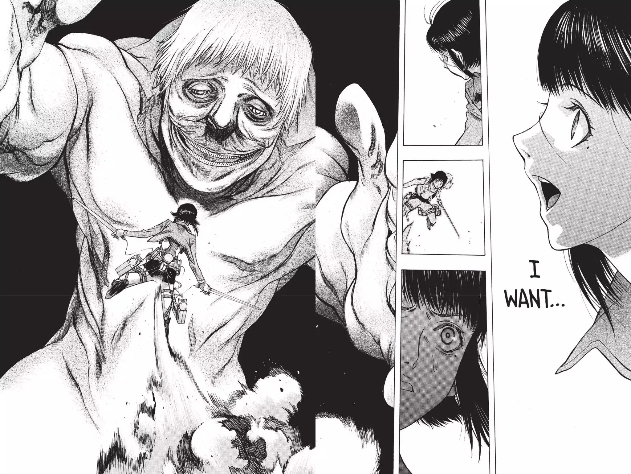 Shingeki no Kyojin - Before the Fall Chapter 51 page 46 - Chapter 51: Vast Silhouette's Fetters
