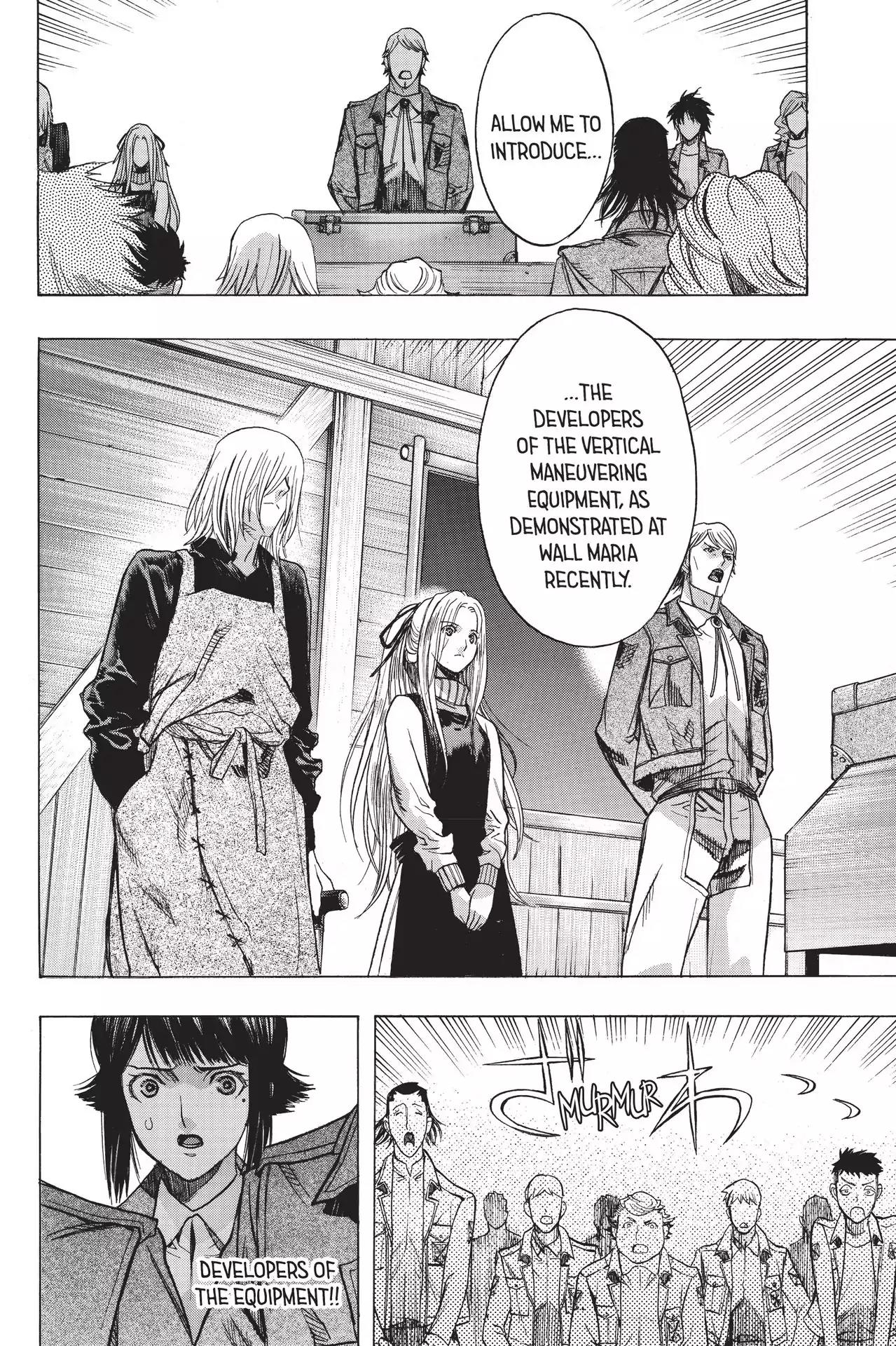 Shingeki no Kyojin - Before the Fall Chapter 51 page 5 - Chapter 51: Vast Silhouette's Fetters