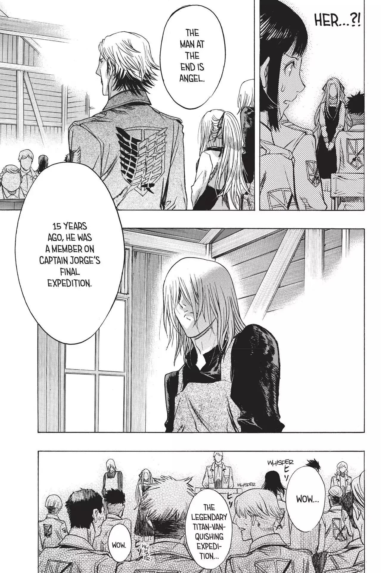 Shingeki no Kyojin - Before the Fall Chapter 51 page 6 - Chapter 51: Vast Silhouette's Fetters