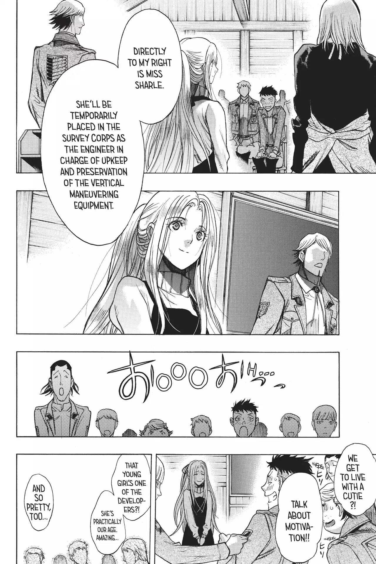 Shingeki no Kyojin - Before the Fall Chapter 51 page 7 - Chapter 51: Vast Silhouette's Fetters