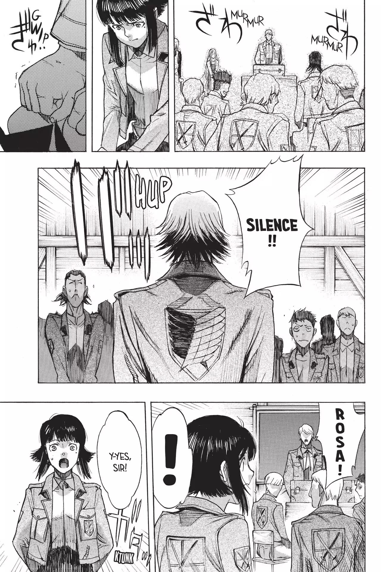 Shingeki no Kyojin - Before the Fall Chapter 51 page 8 - Chapter 51: Vast Silhouette's Fetters