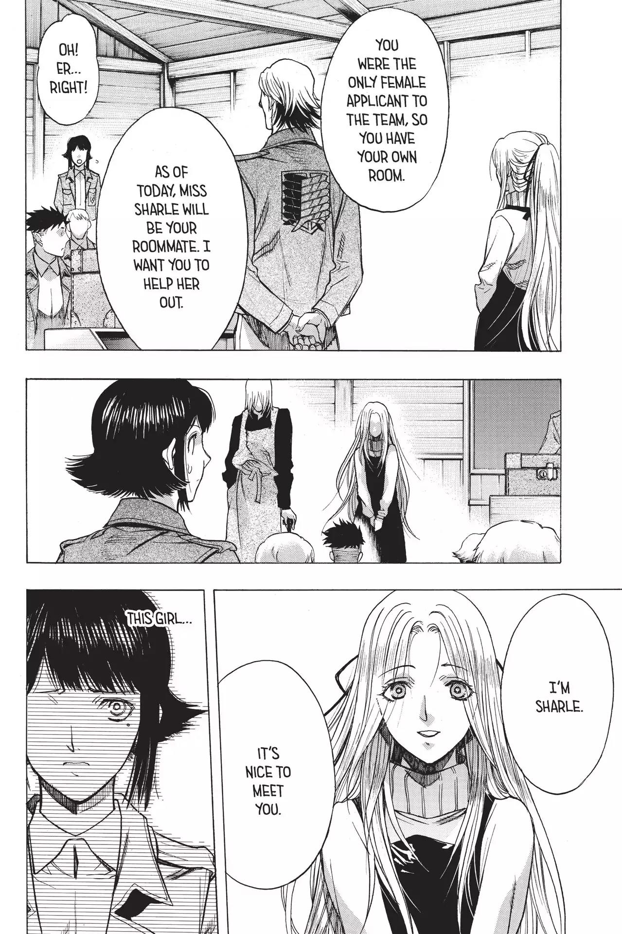 Shingeki no Kyojin - Before the Fall Chapter 51 page 9 - Chapter 51: Vast Silhouette's Fetters