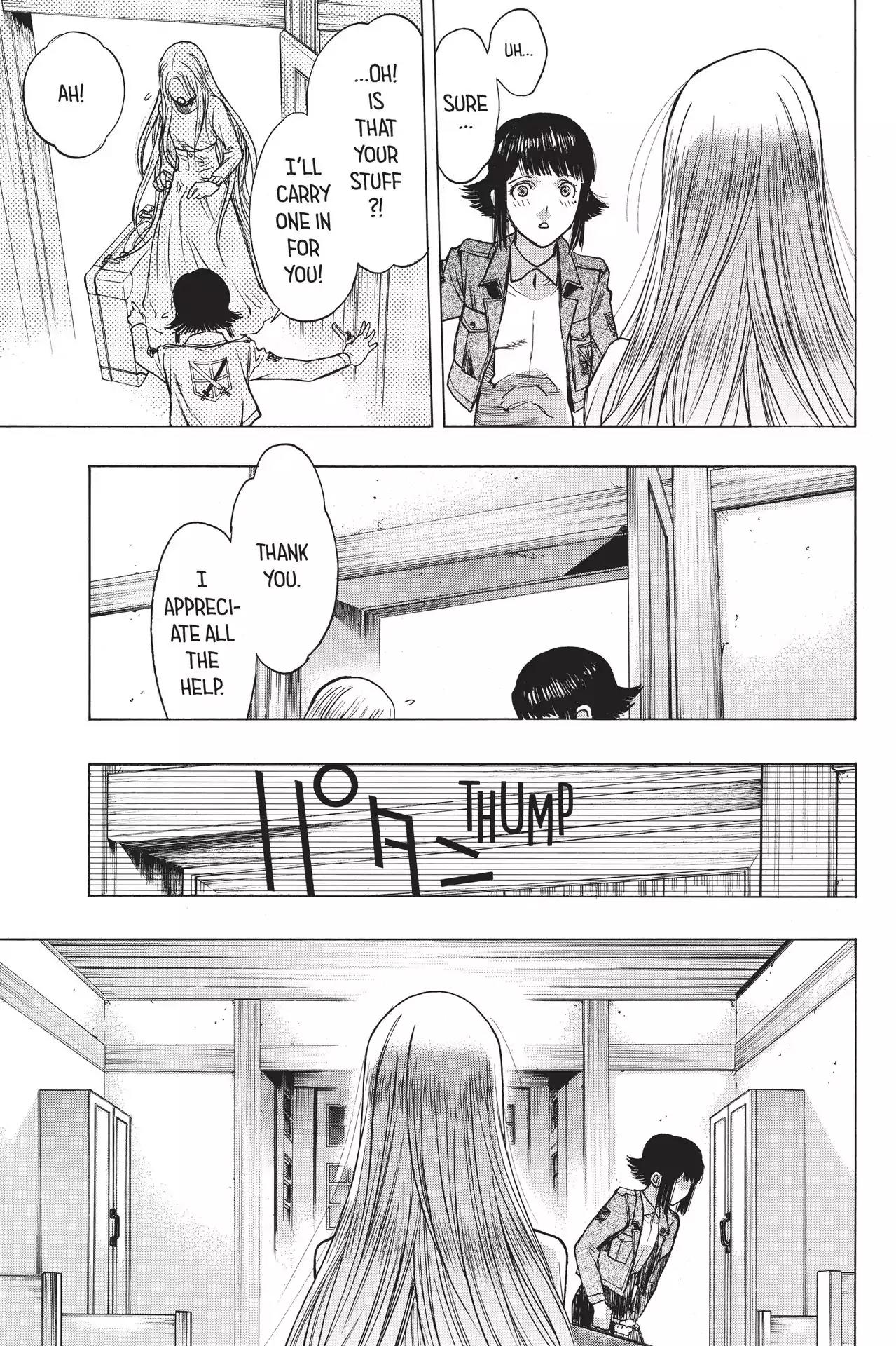 Shingeki no Kyojin - Before the Fall Chapter 52 page 13 - Chapter 52: Genesis of thw Wings of Hope