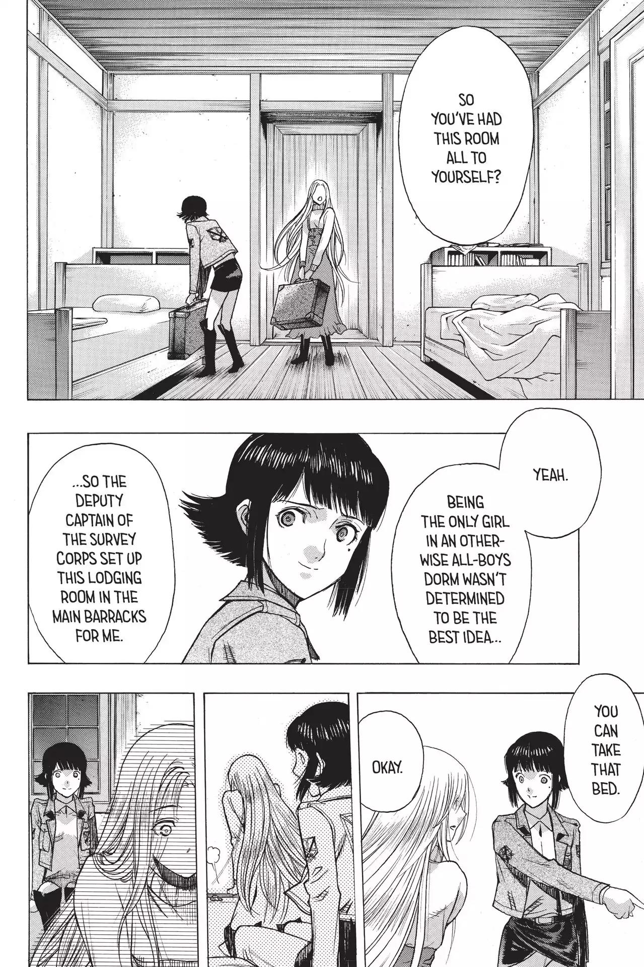 Shingeki no Kyojin - Before the Fall Chapter 52 page 14 - Chapter 52: Genesis of thw Wings of Hope