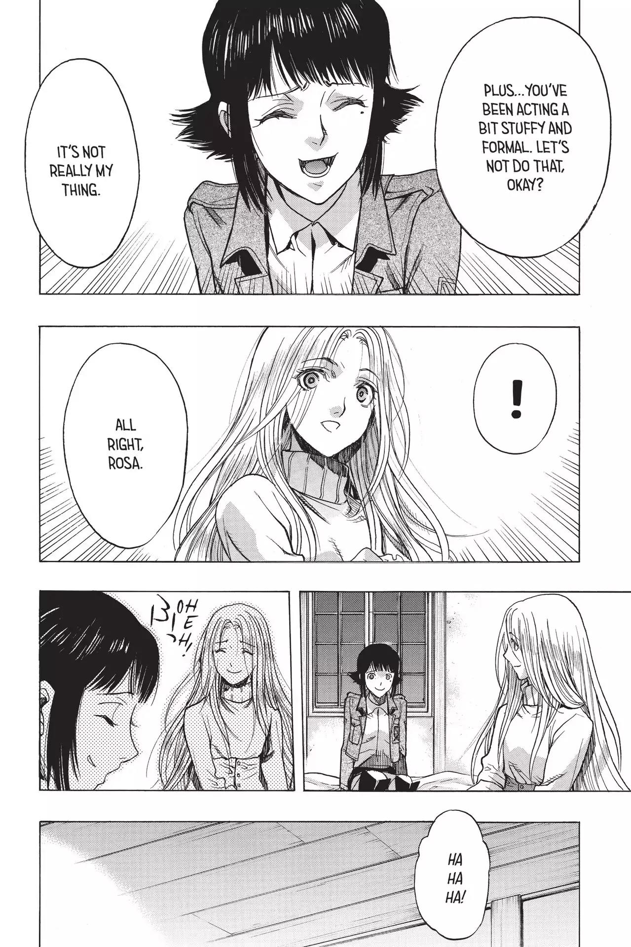 Shingeki no Kyojin - Before the Fall Chapter 52 page 16 - Chapter 52: Genesis of thw Wings of Hope