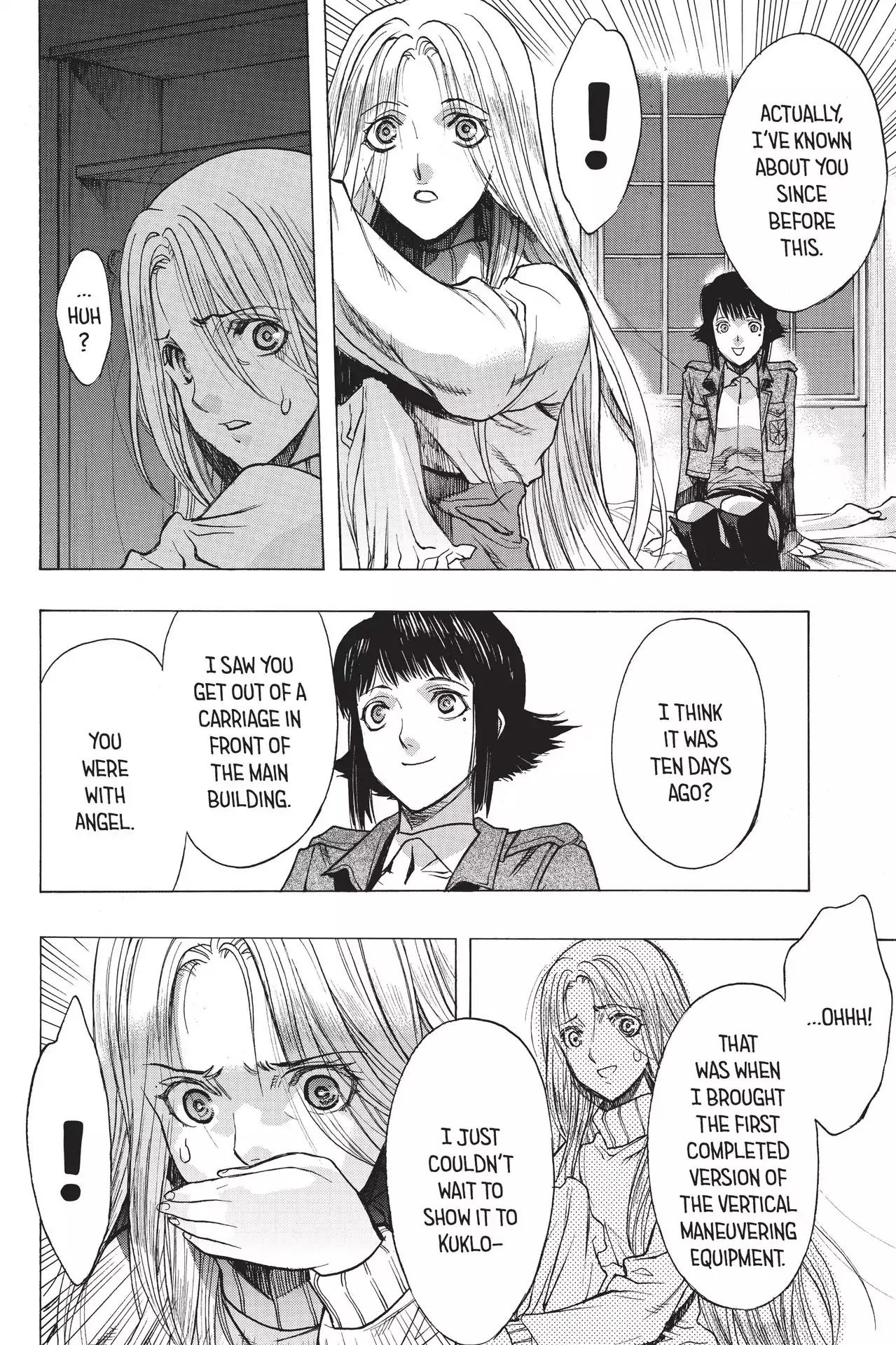 Shingeki no Kyojin - Before the Fall Chapter 52 page 18 - Chapter 52: Genesis of thw Wings of Hope