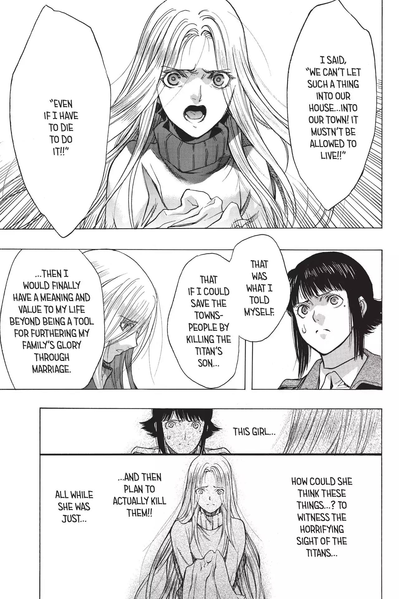 Shingeki no Kyojin - Before the Fall Chapter 52 page 25 - Chapter 52: Genesis of thw Wings of Hope