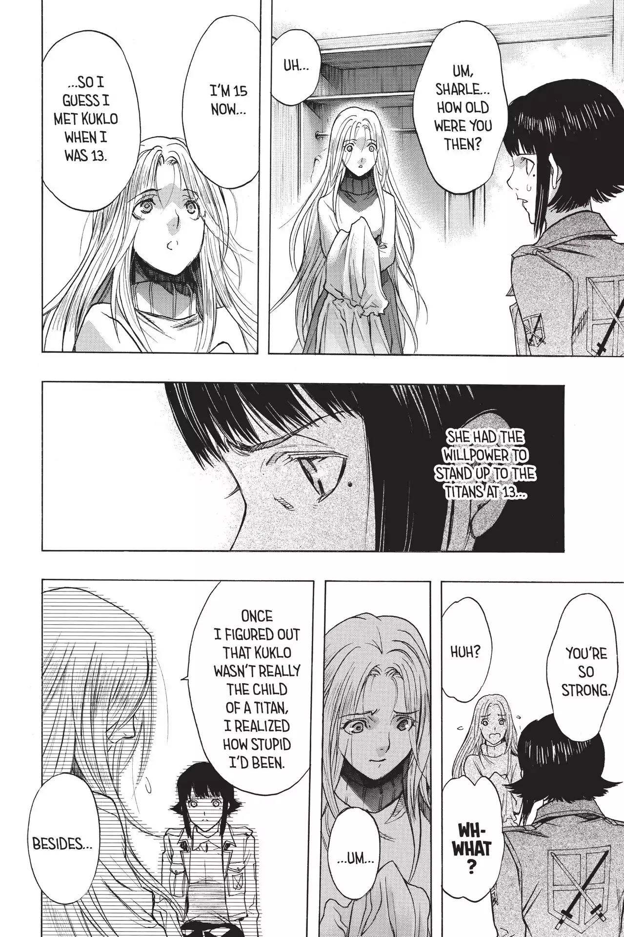 Shingeki no Kyojin - Before the Fall Chapter 52 page 26 - Chapter 52: Genesis of thw Wings of Hope