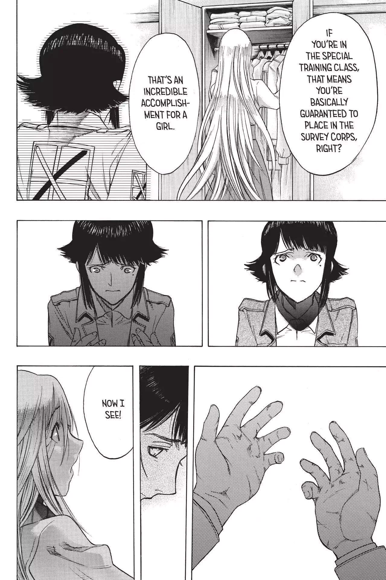 Shingeki no Kyojin - Before the Fall Chapter 52 page 30 - Chapter 52: Genesis of thw Wings of Hope