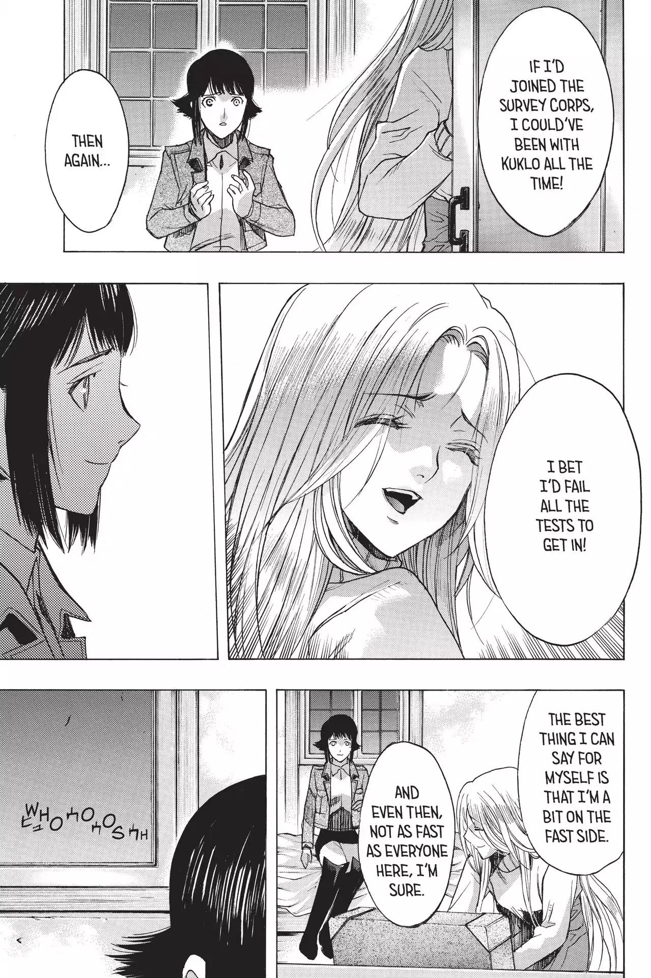 Shingeki no Kyojin - Before the Fall Chapter 52 page 31 - Chapter 52: Genesis of thw Wings of Hope