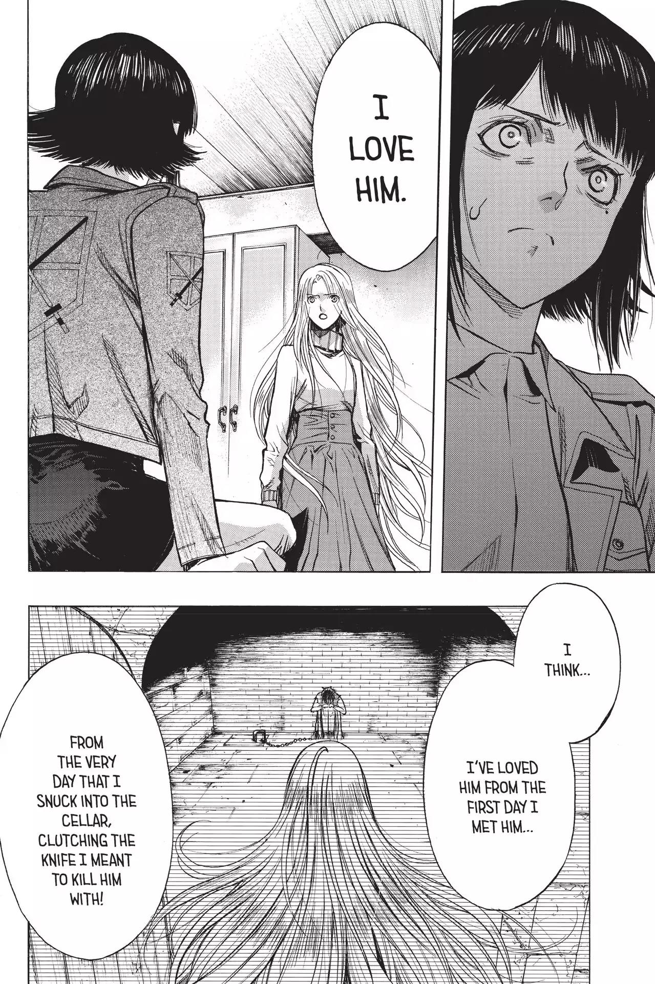 Shingeki no Kyojin - Before the Fall Chapter 52 page 34 - Chapter 52: Genesis of thw Wings of Hope