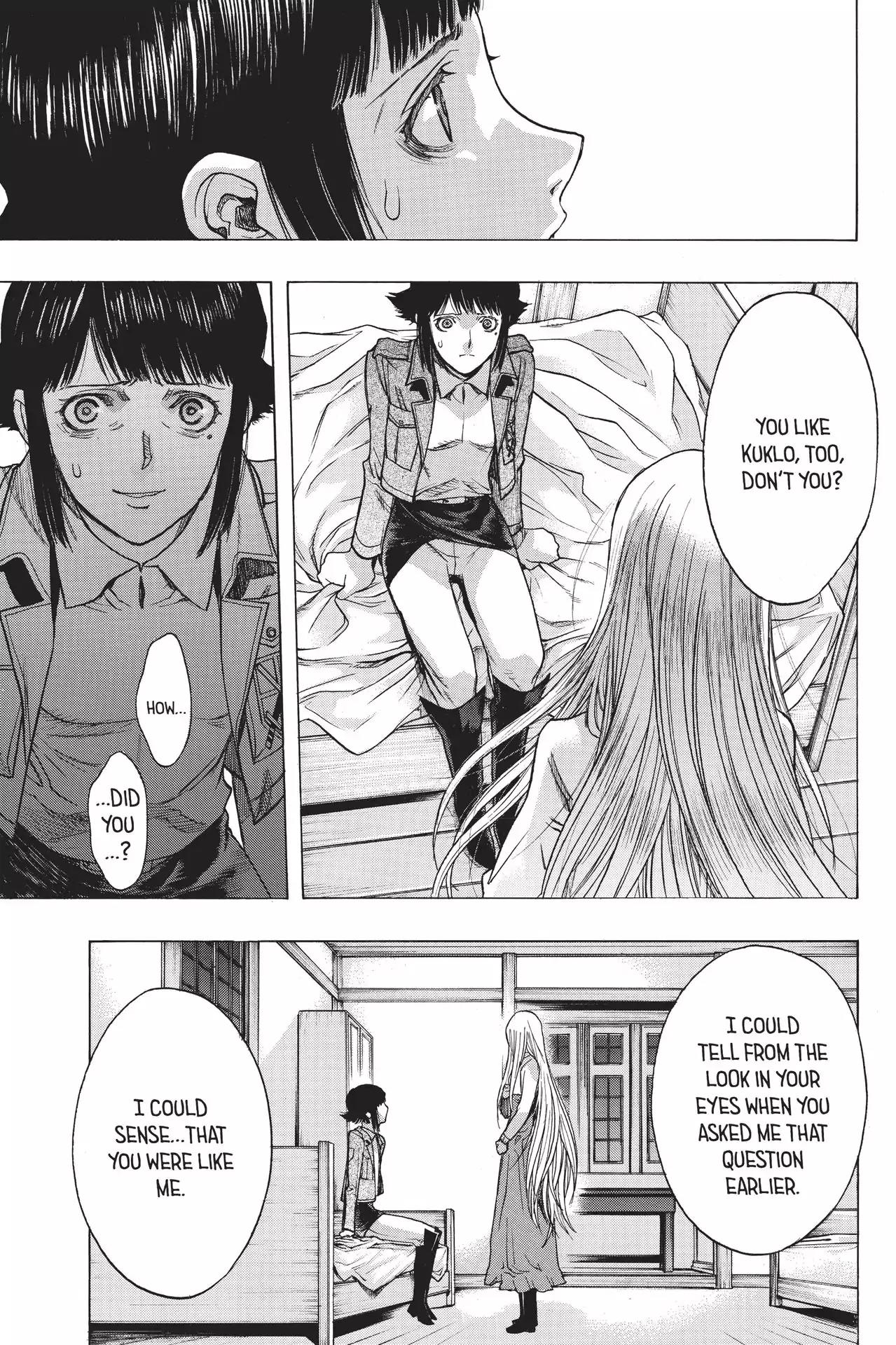 Shingeki no Kyojin - Before the Fall Chapter 52 page 37 - Chapter 52: Genesis of thw Wings of Hope