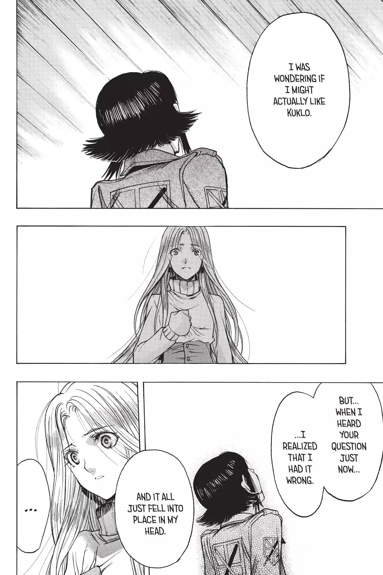 Shingeki no Kyojin - Before the Fall Chapter 52 page 40 - Chapter 52: Genesis of thw Wings of Hope