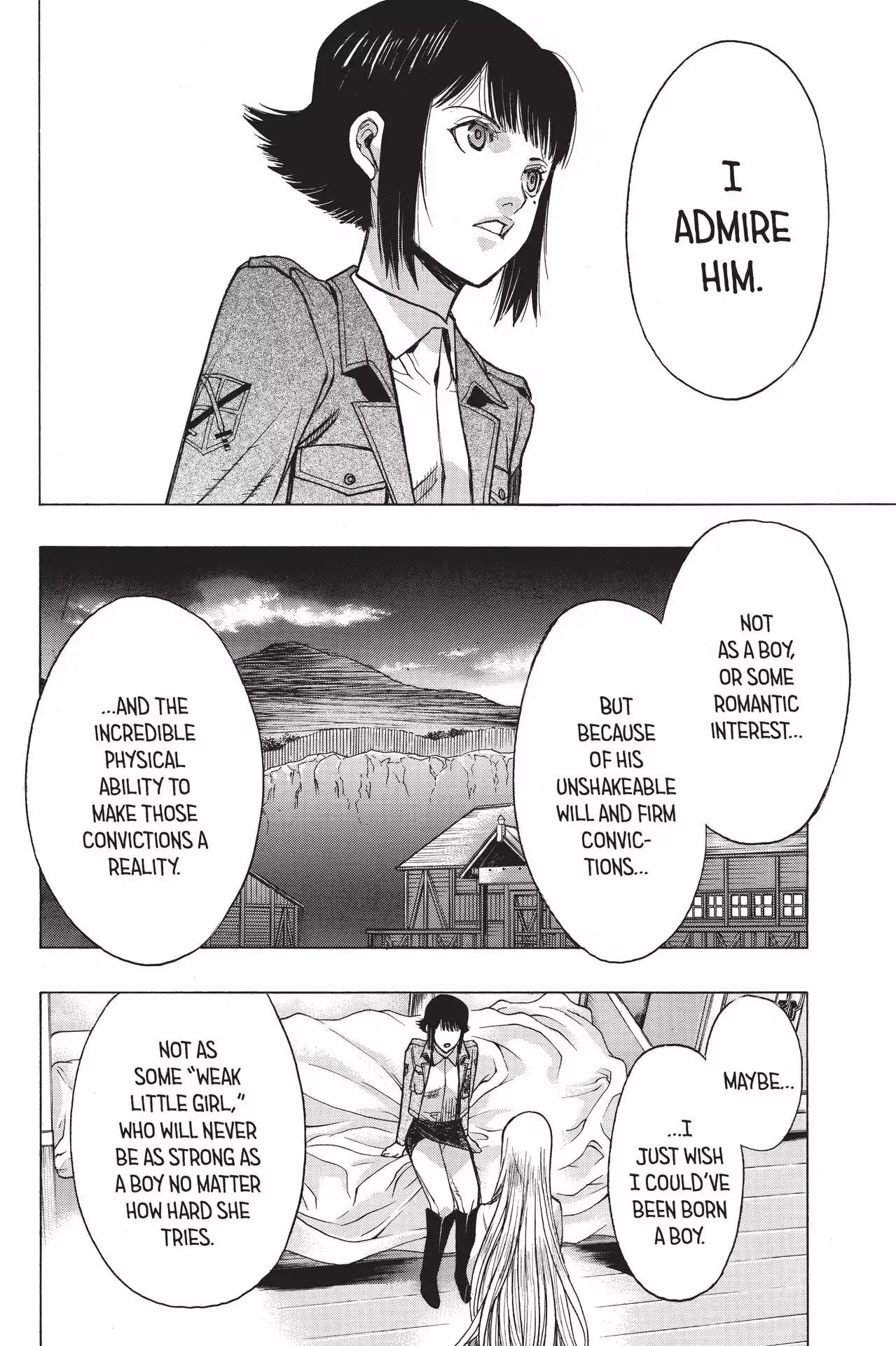 Shingeki no Kyojin - Before the Fall Chapter 52 page 42 - Chapter 52: Genesis of thw Wings of Hope