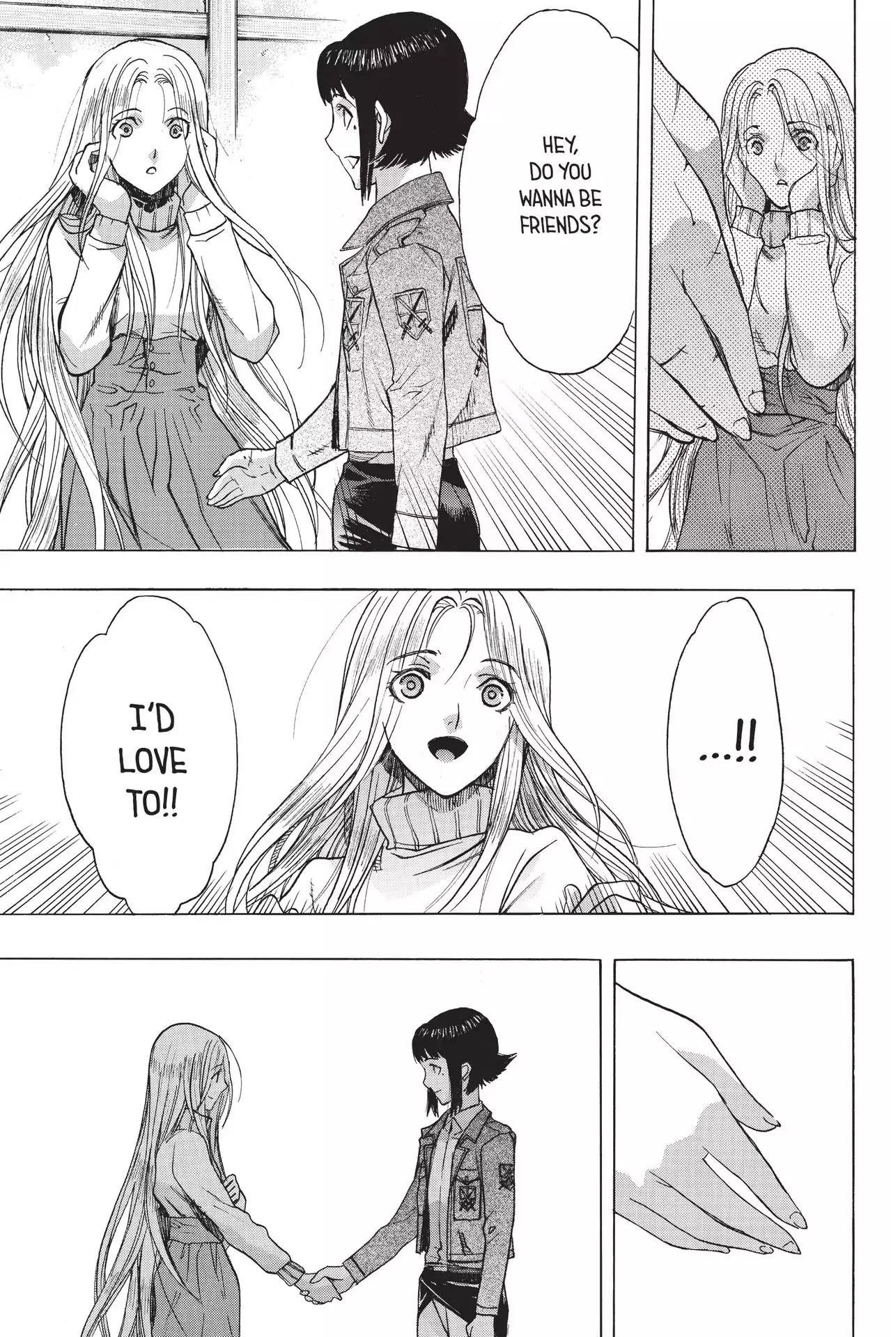 Shingeki no Kyojin - Before the Fall Chapter 52 page 45 - Chapter 52: Genesis of thw Wings of Hope