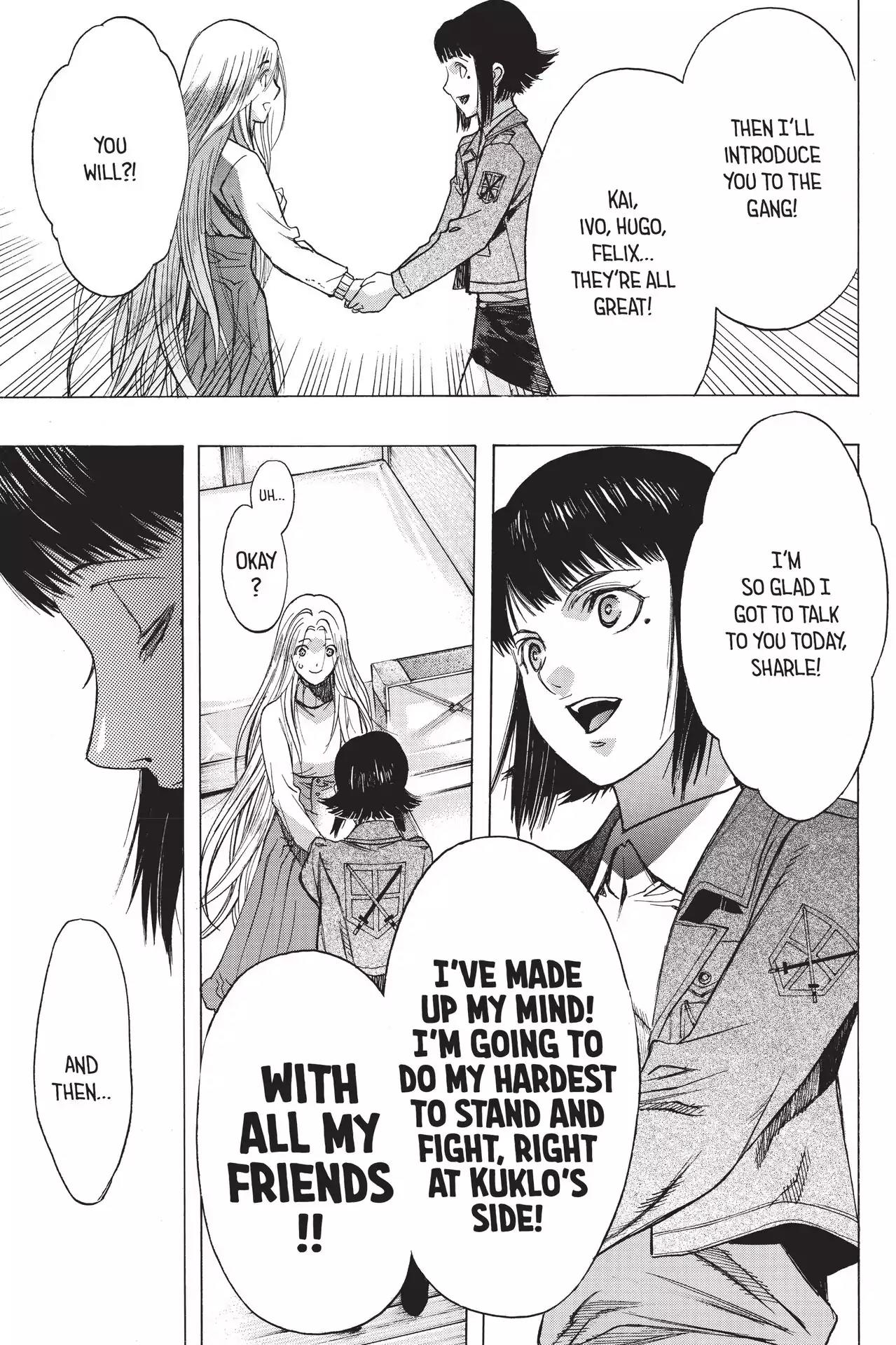 Shingeki no Kyojin - Before the Fall Chapter 52 page 47 - Chapter 52: Genesis of thw Wings of Hope