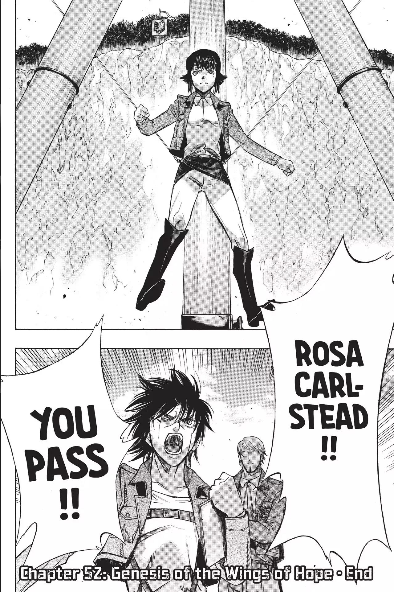 Shingeki no Kyojin - Before the Fall Chapter 52 page 50 - Chapter 52: Genesis of thw Wings of Hope
