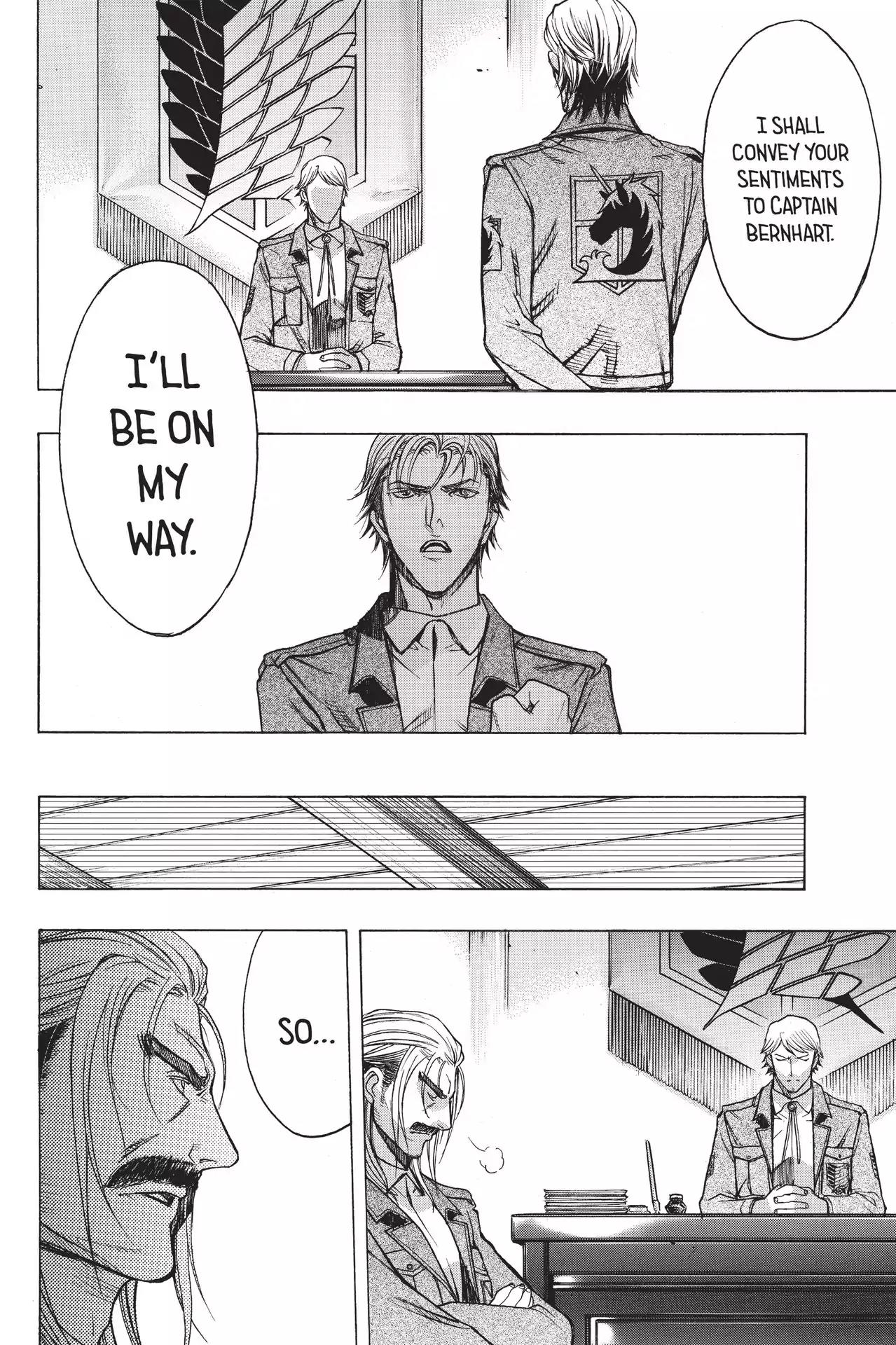 Shingeki no Kyojin - Before the Fall Chapter 52 page 6 - Chapter 52: Genesis of thw Wings of Hope