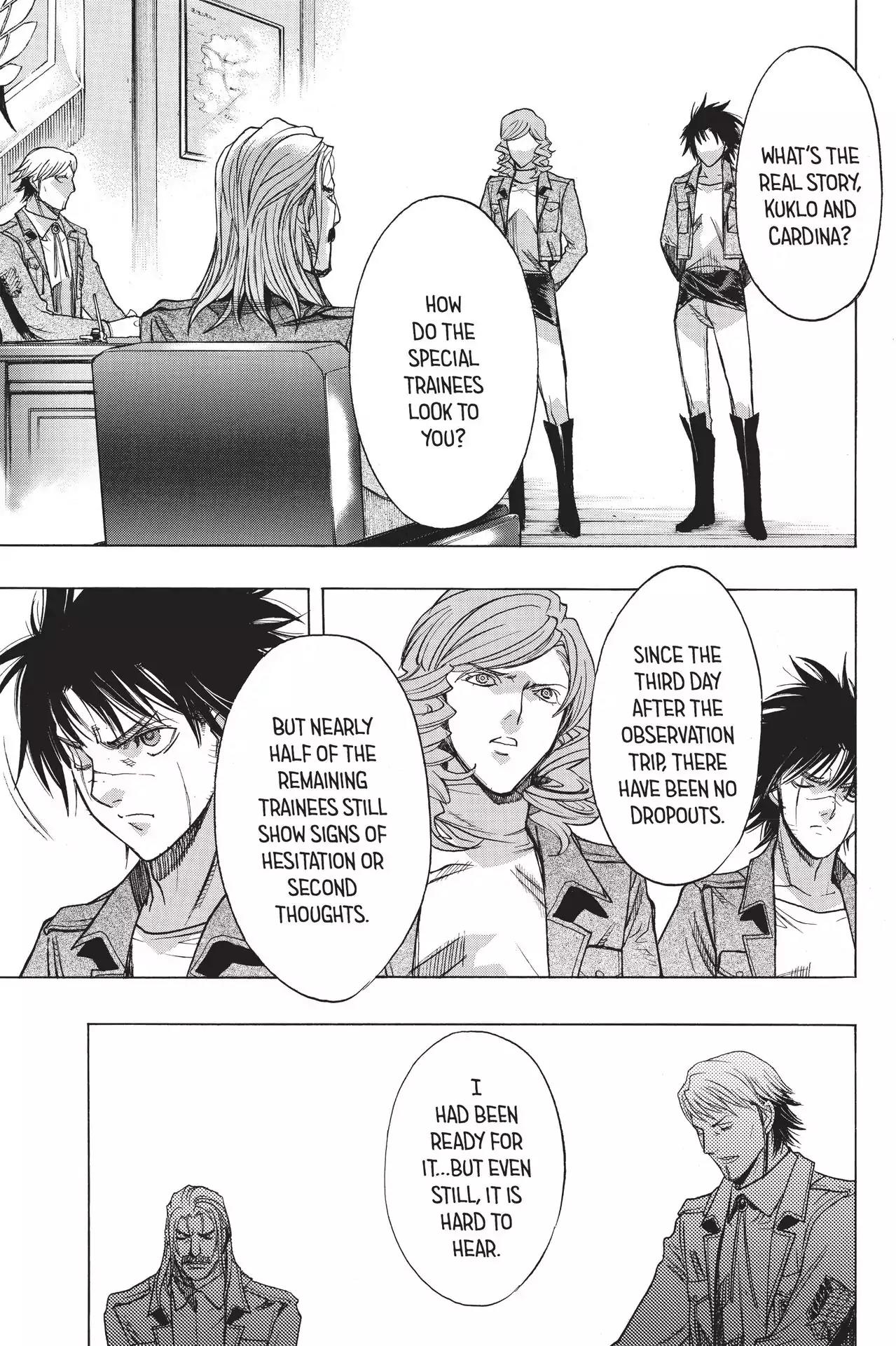 Shingeki no Kyojin - Before the Fall Chapter 52 page 7 - Chapter 52: Genesis of thw Wings of Hope