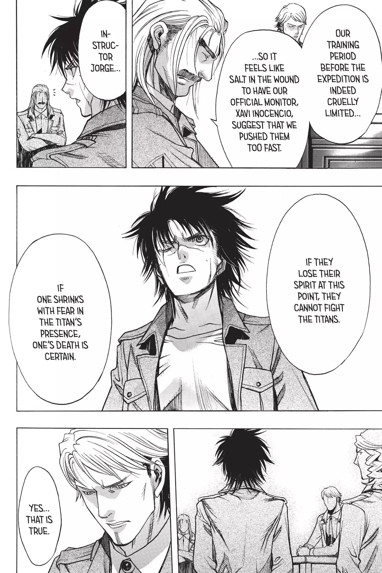 Shingeki no Kyojin - Before the Fall Chapter 52 page 8 - Chapter 52: Genesis of thw Wings of Hope