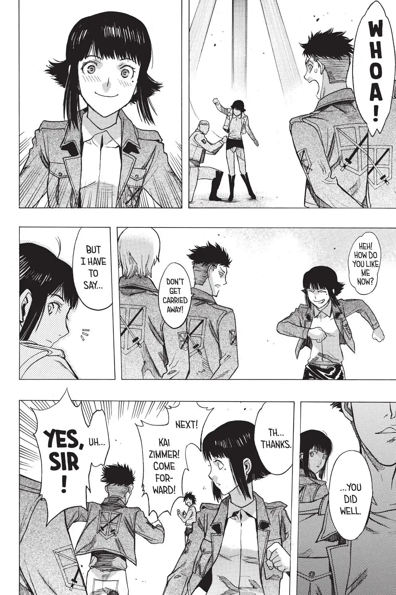 Shingeki no Kyojin - Before the Fall Chapter 53 page 12 - Chapter 53: Setback at the Initiation